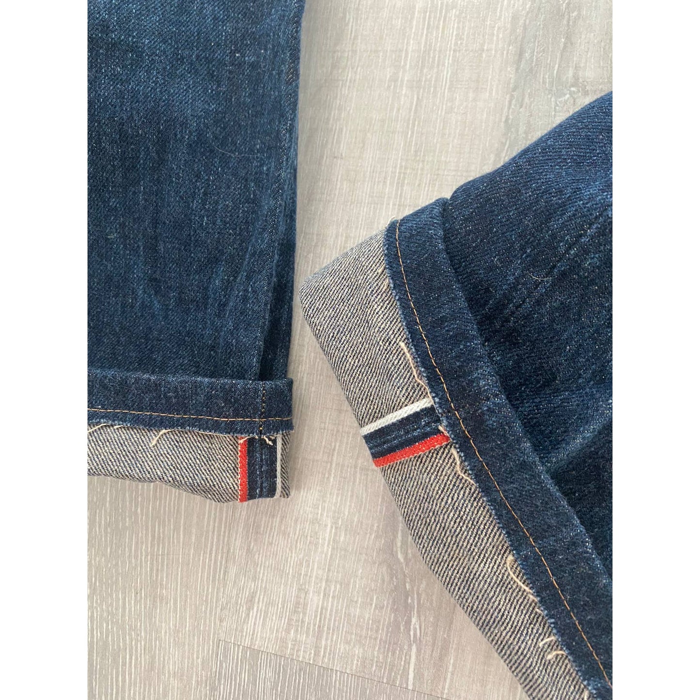 Evisu Japan vintage selvedge navy jeans black seagulls