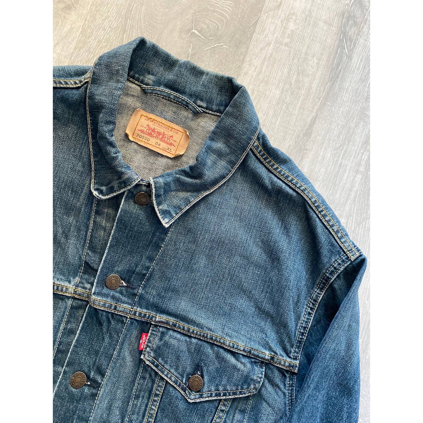 Levis vintage navy denim jacket