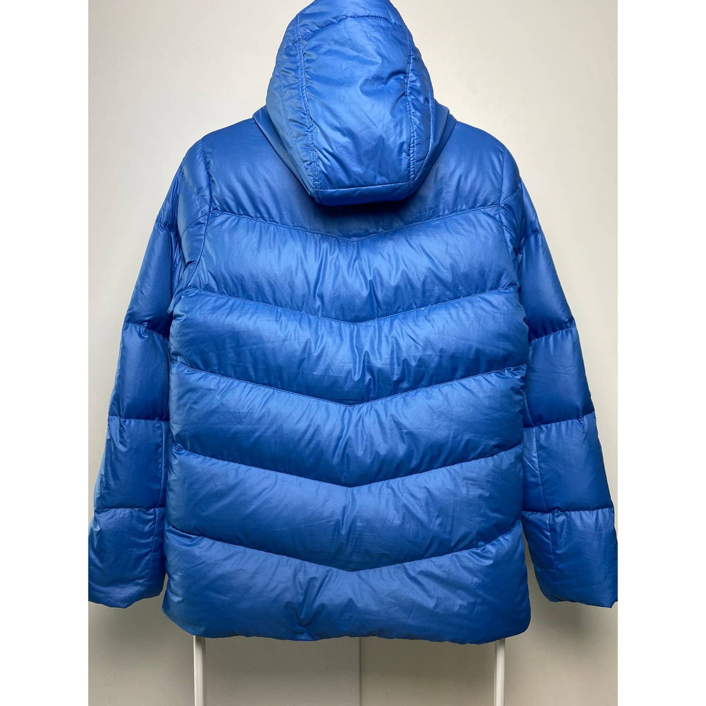 Nike vintage blue puffer jacket small swoosh