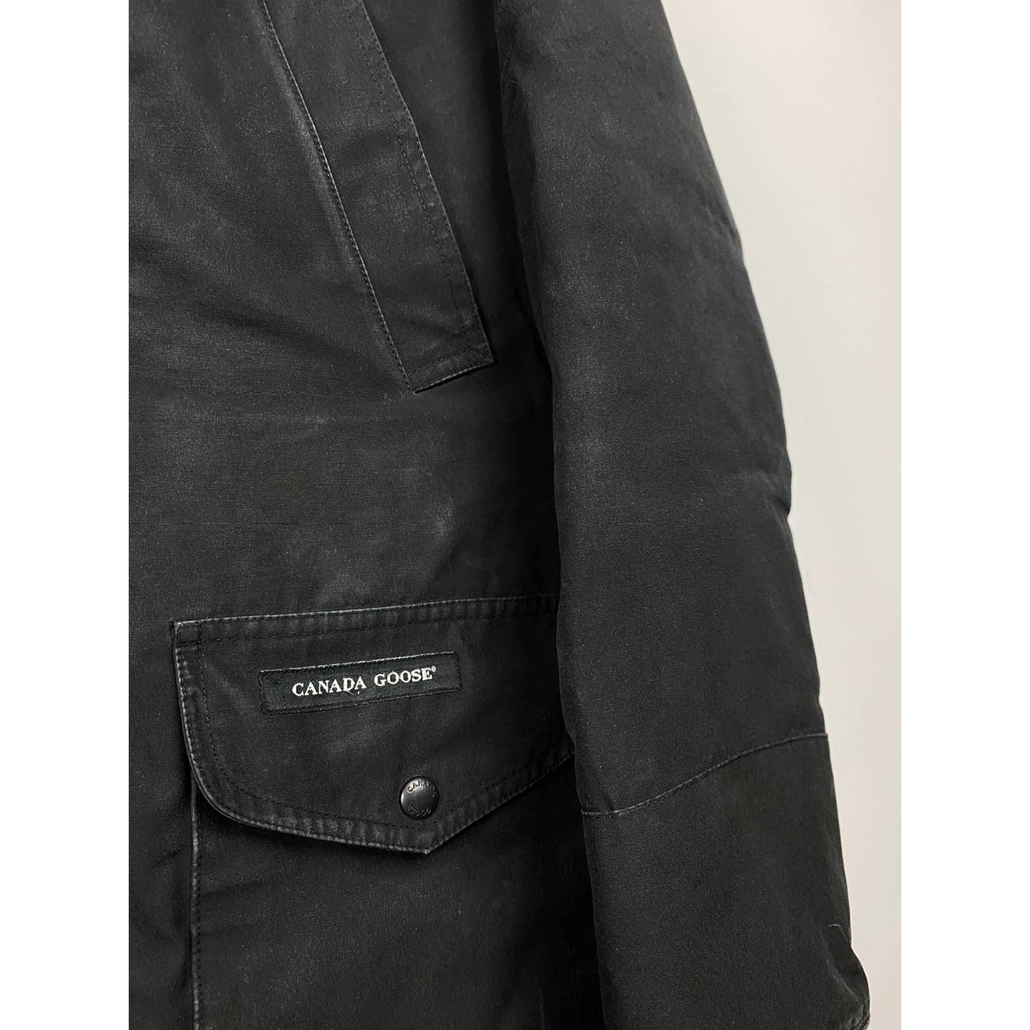Canada Goose trillium parka jacket black puffer