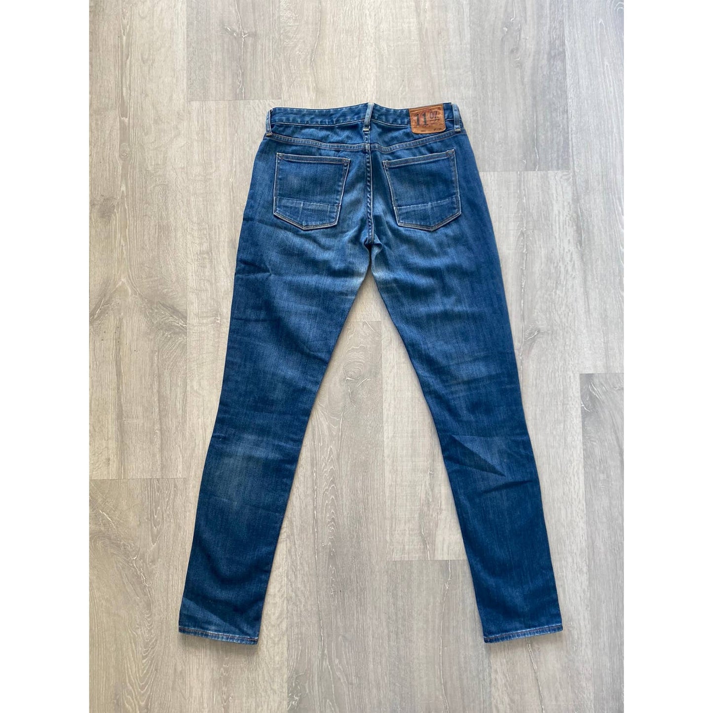 Evisu Japan vintage blue jeans no logo denim pants