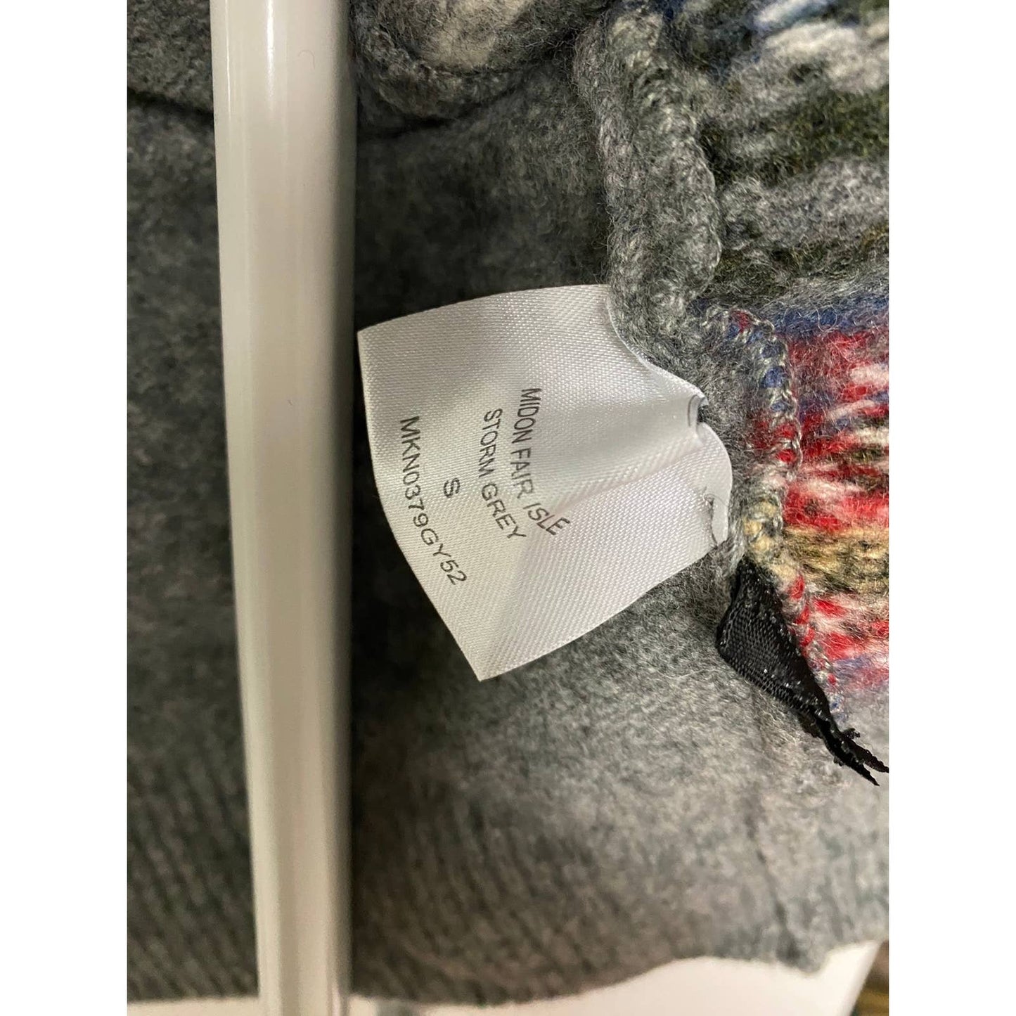 Barbour vintage grey cardigan