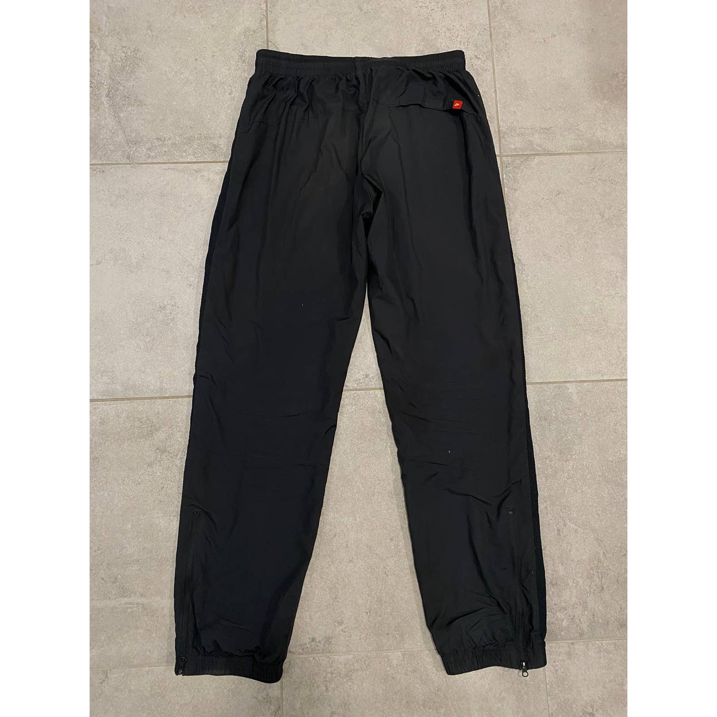Nike vintage black track pants small swoosh 2000s