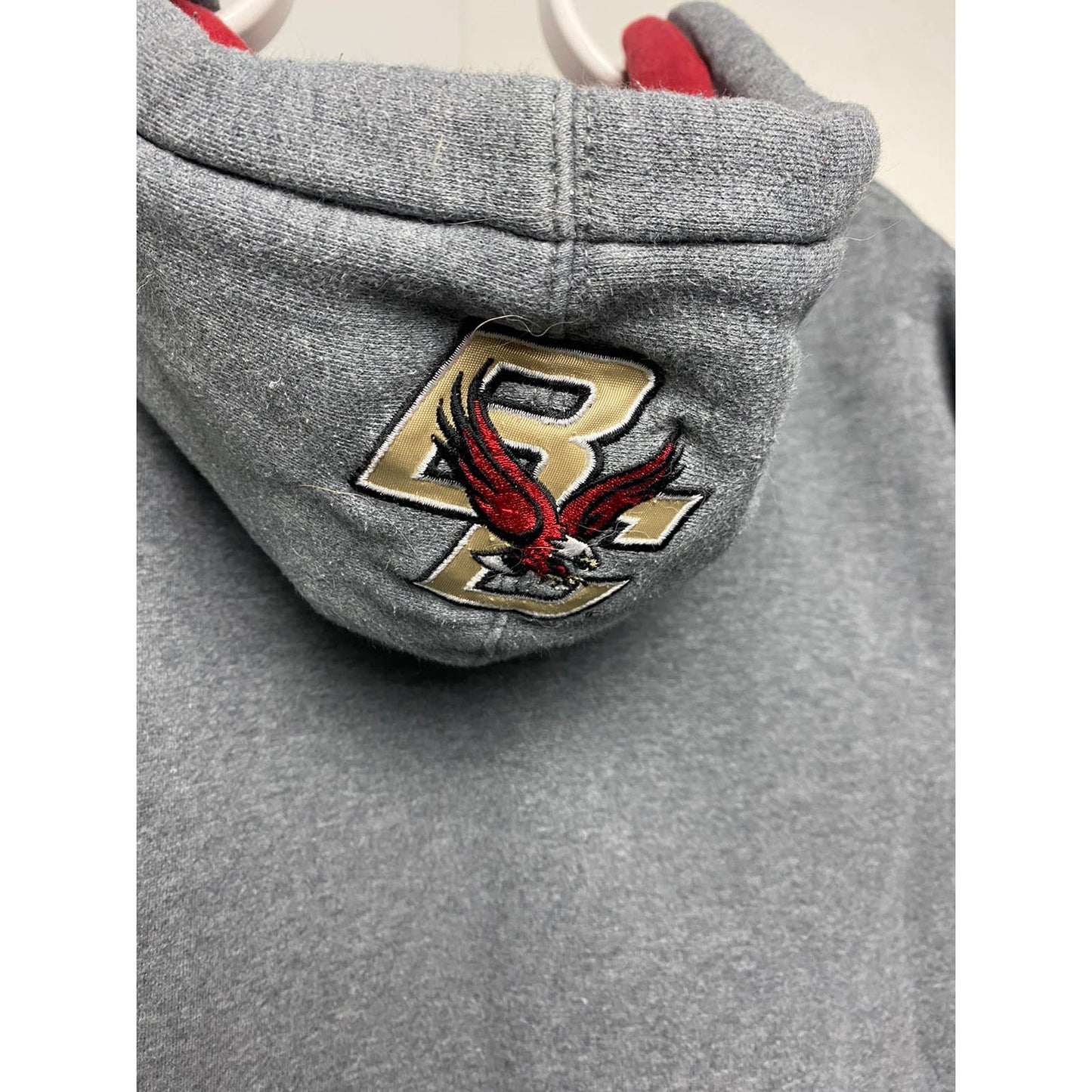 Boston Collage vintage champion hoodie big logo sweatshirt