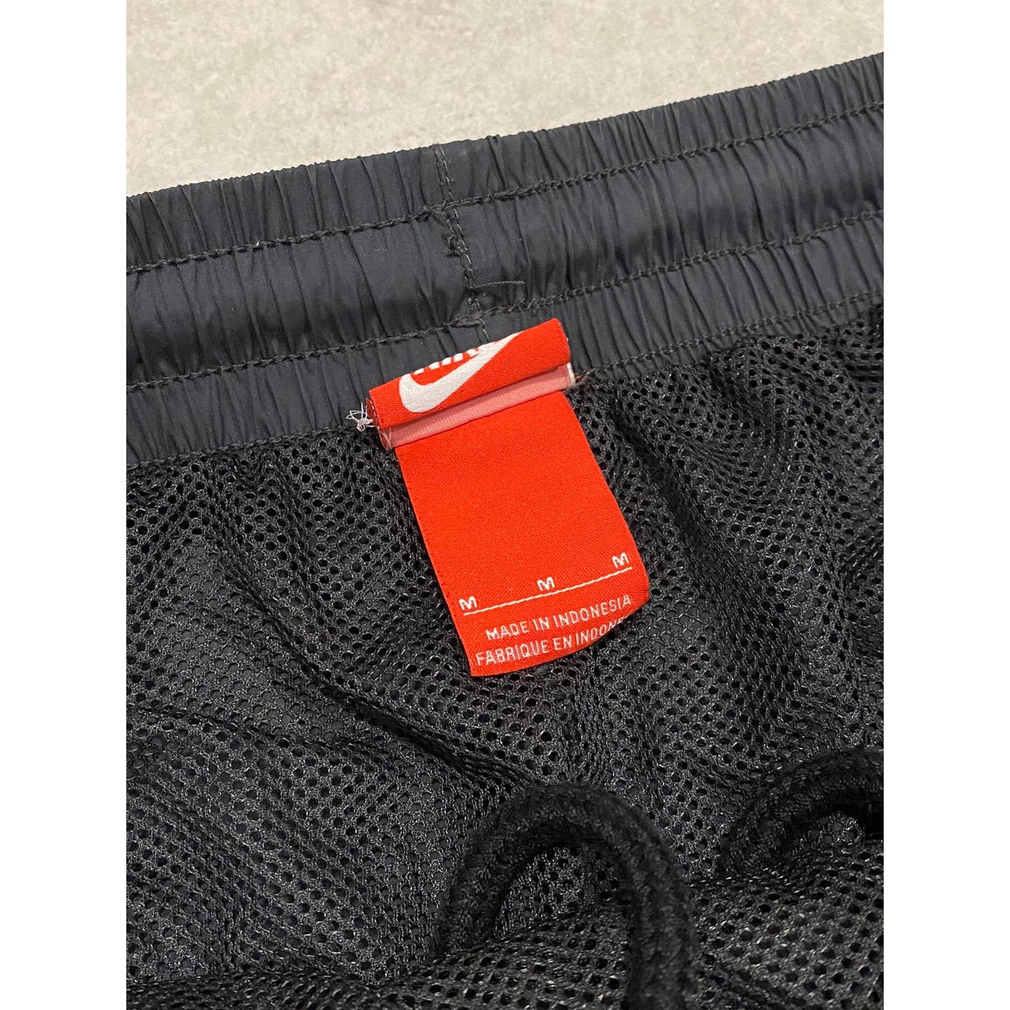 Nike vintage black track pants small swoosh 2000s