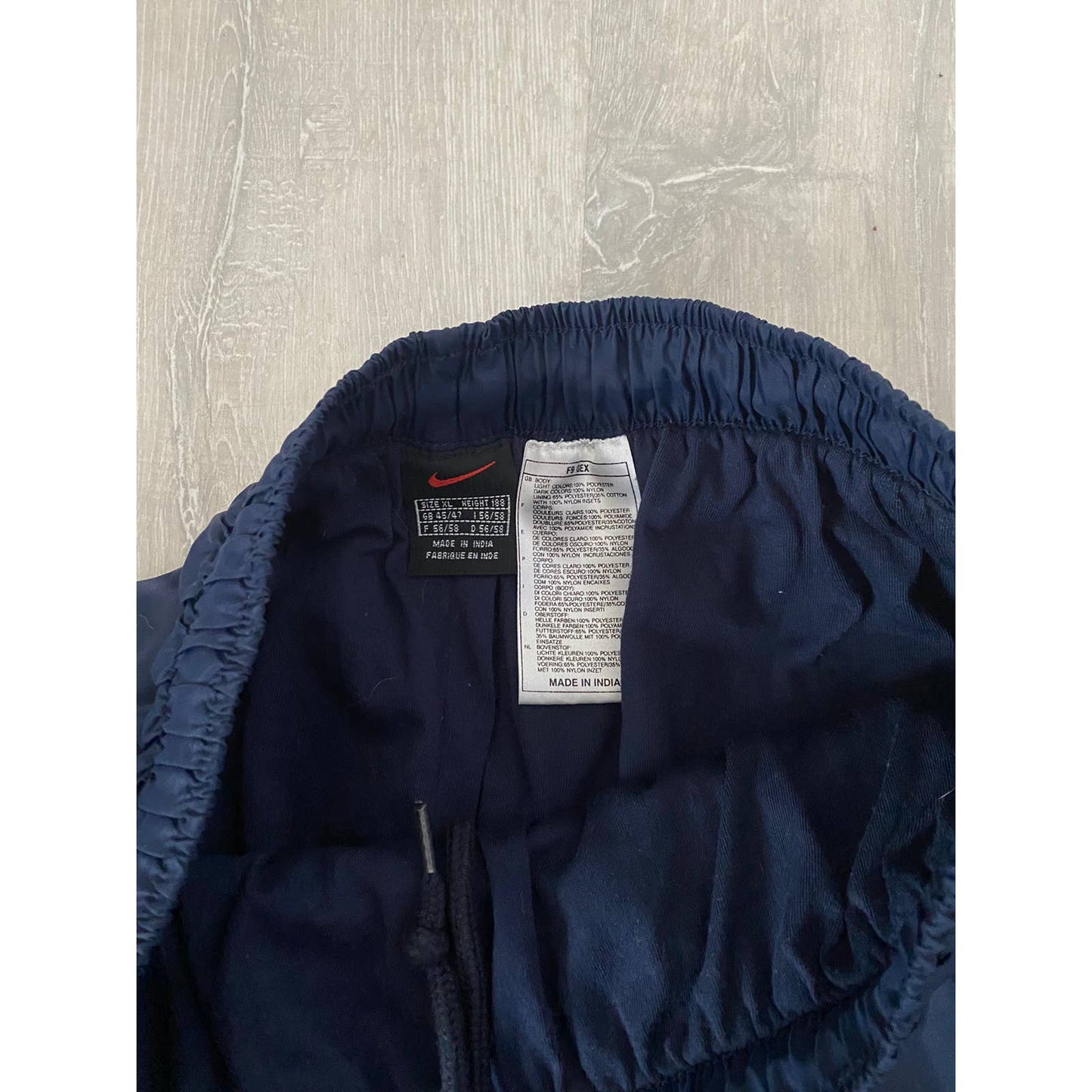 90s Nike vintage navy track pants small swoosh