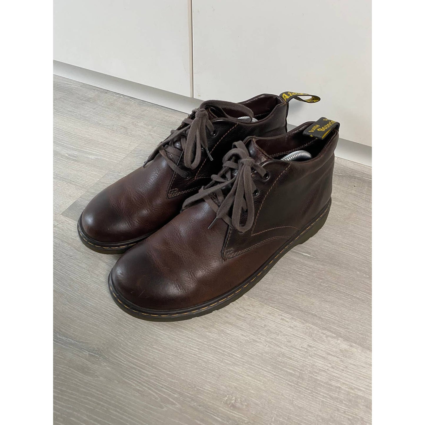 Dr. Martens barnie brown leather shoes casual vintage