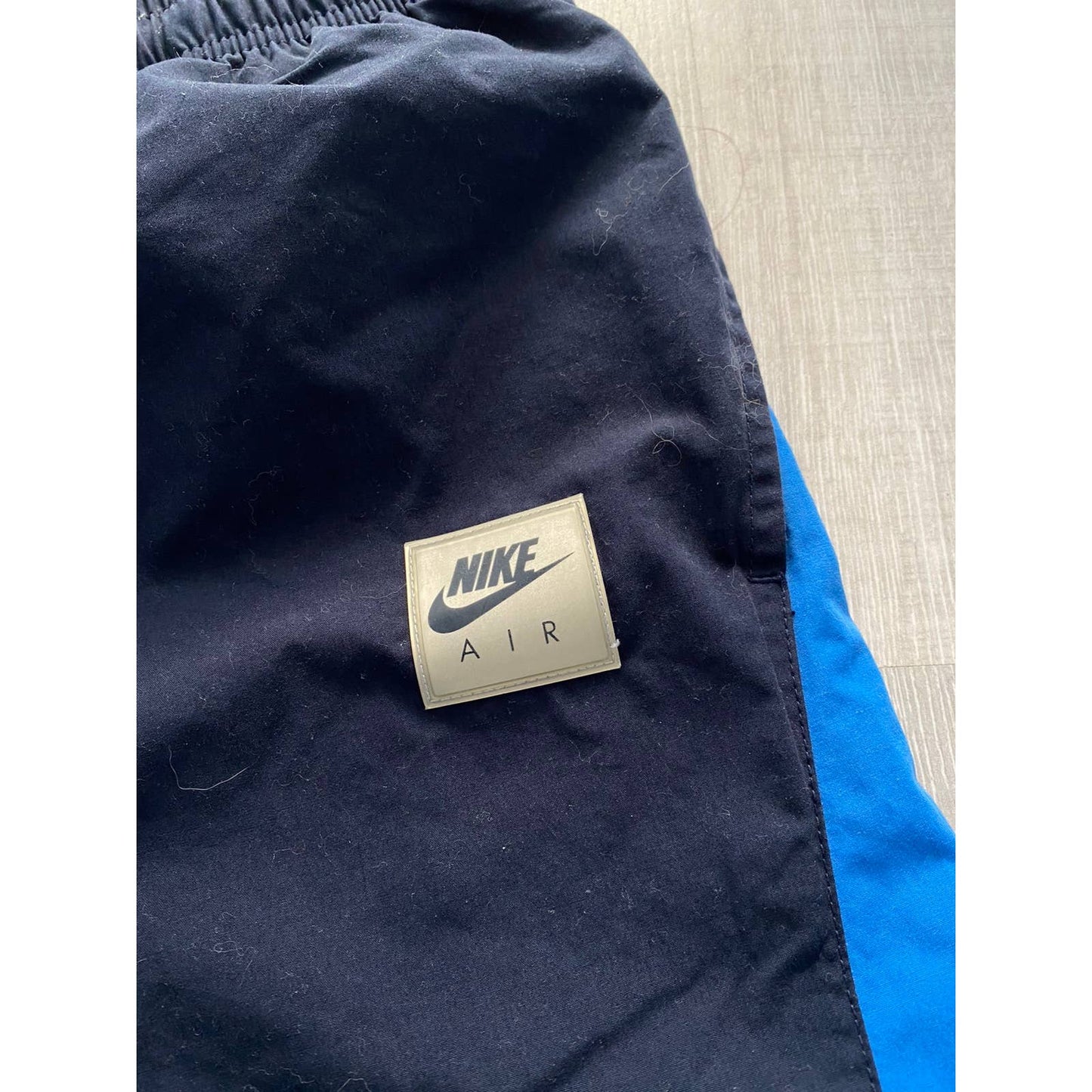 Nike AIR vintage navy track pants small swoosh 2000s