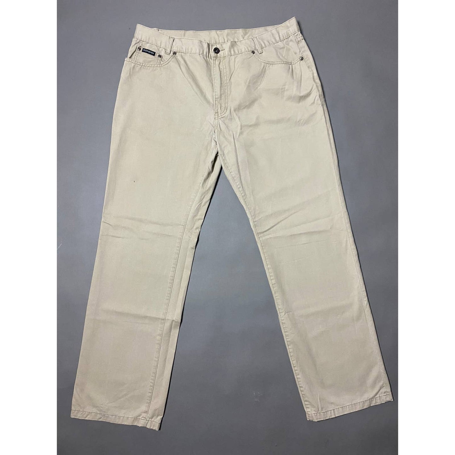 90s Yves Saint Laurent vintage YSL big logo chino pants