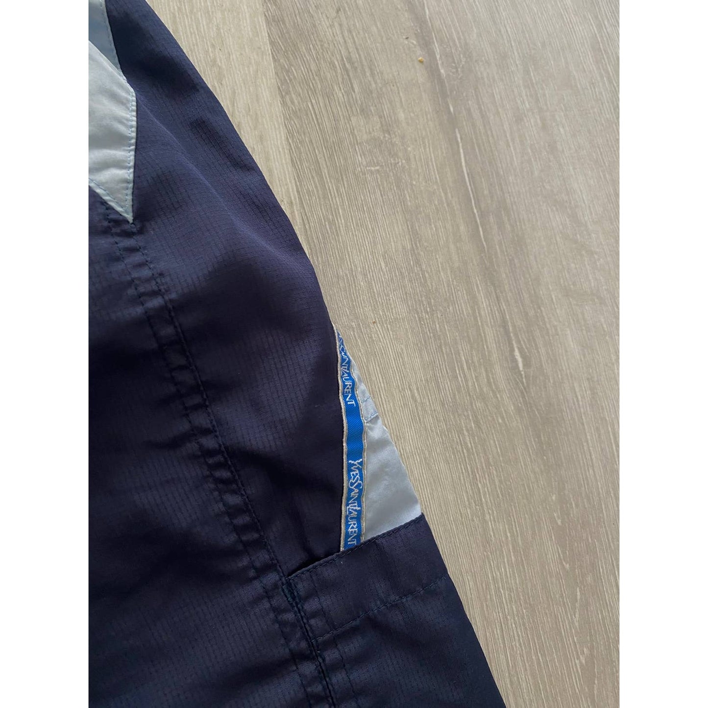 90s Yves Saint Laurent vintage navy shorts YSL