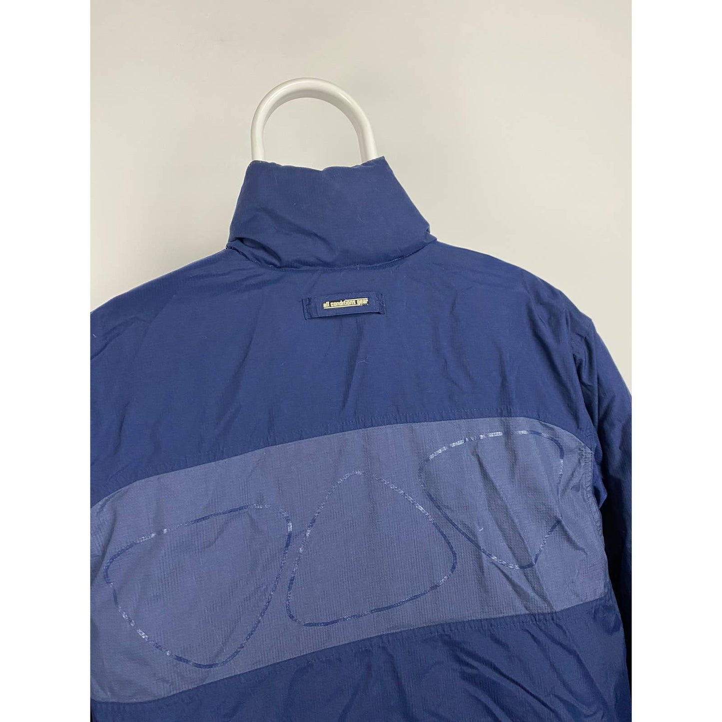 Nike ACG vintage navy reversible puffer jacket