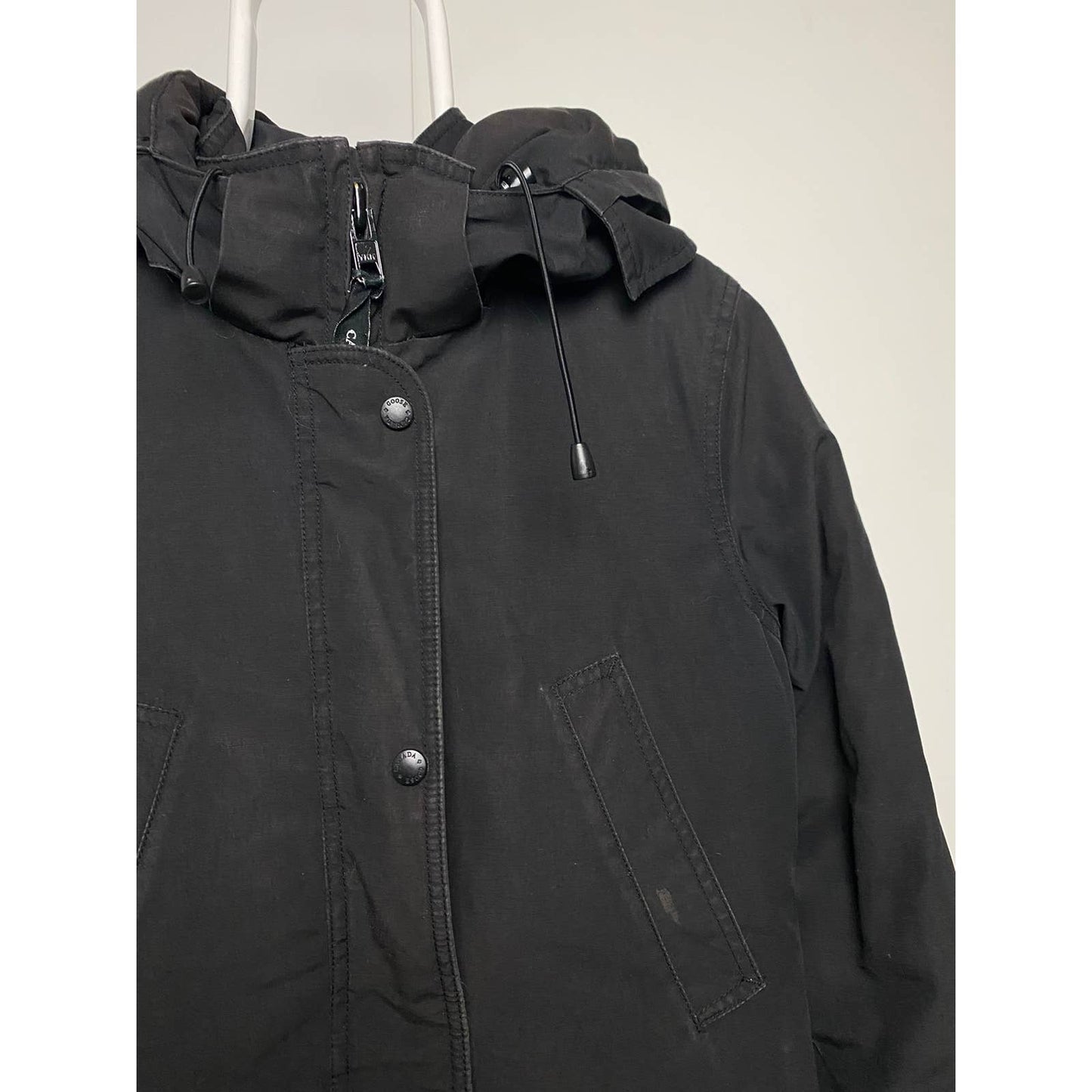 Canada Goose trillium parka jacket black puffer
