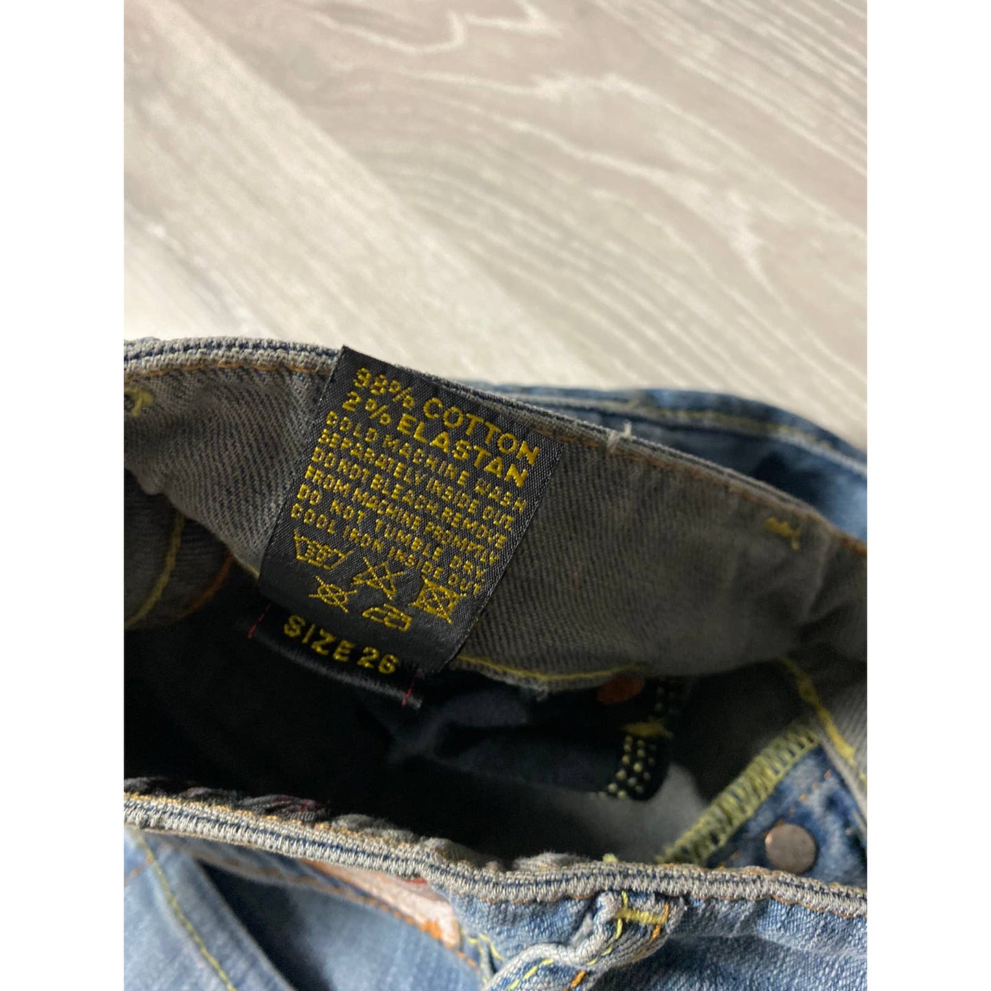 Evisu EU ED vintage blue jeans white seagulls jeans Japan