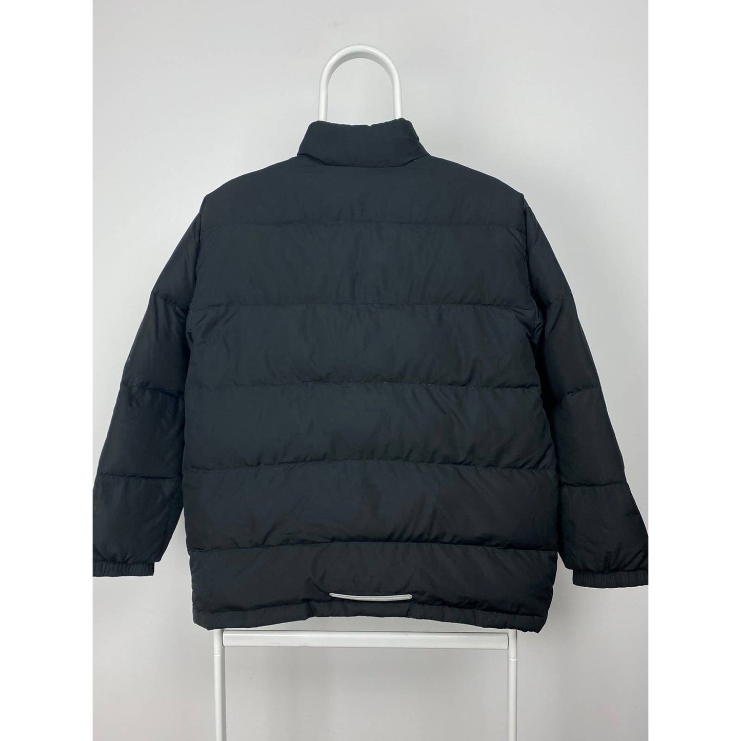Nike vintage black cargo puffer jacket small swoosh 2000s