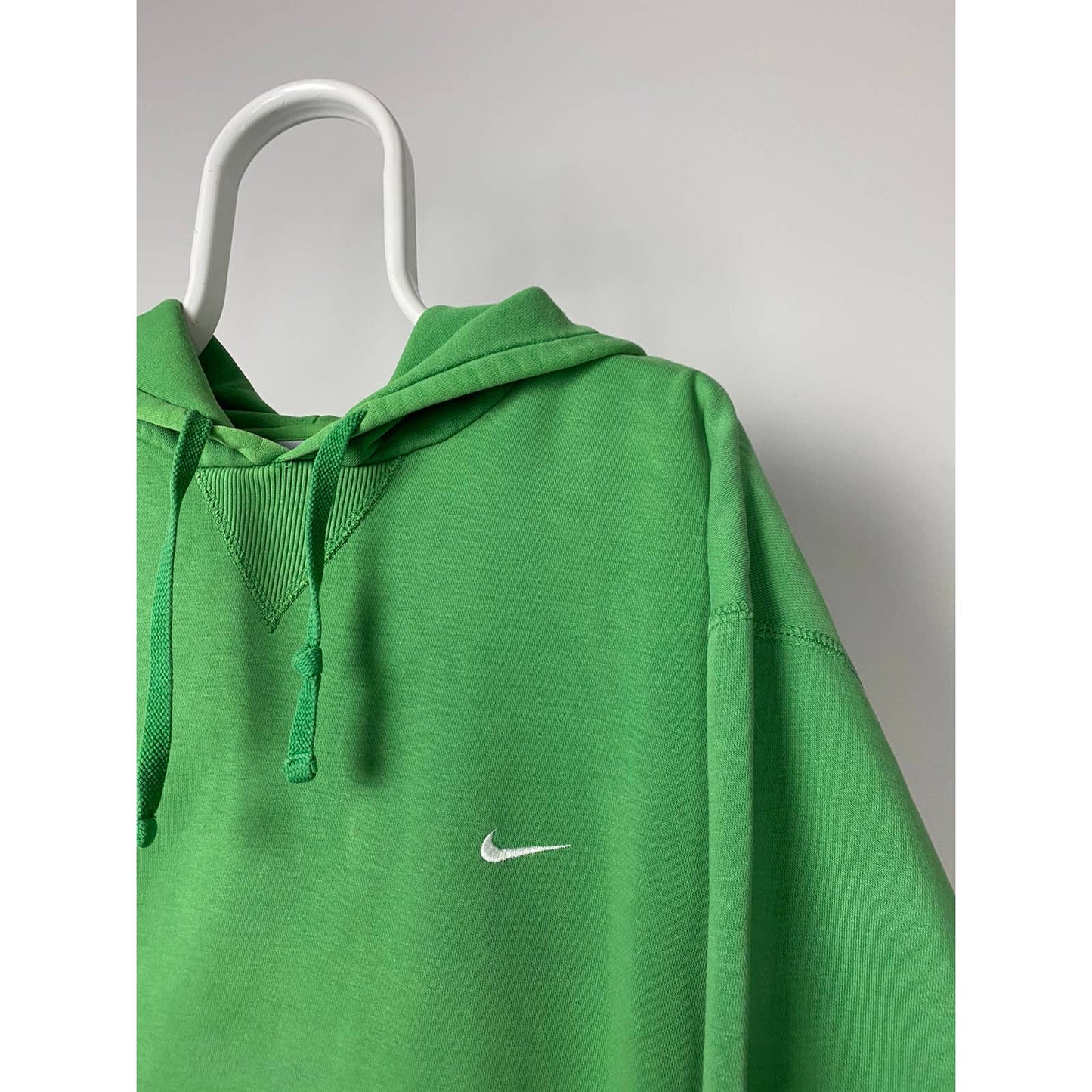 Nike vintage green hoodie small swoosh basic sweatshirt