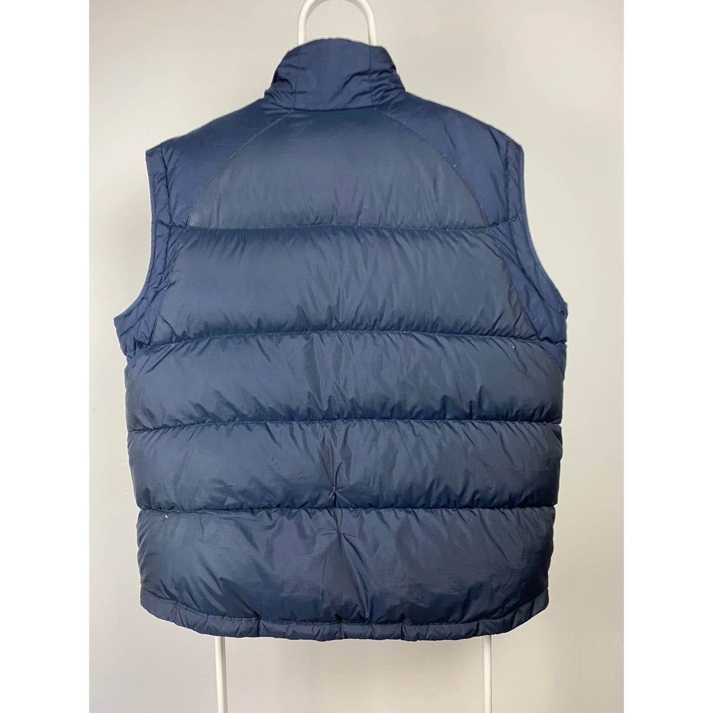 Nike vintage navy puffer vest small swoosh 2000s