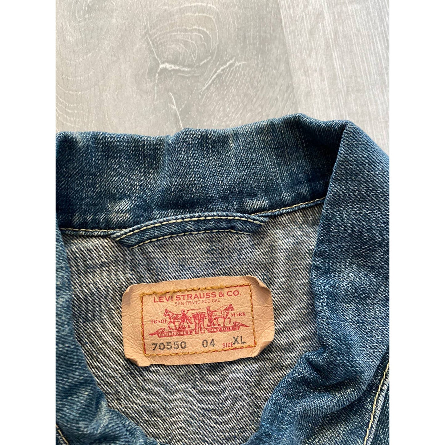 Levis vintage navy denim jacket