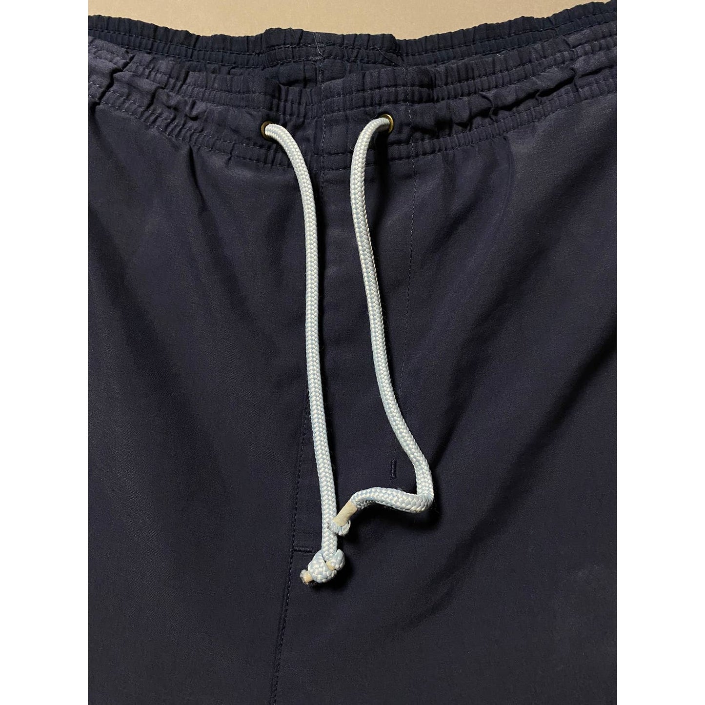 90s Yves Saint Laurent vintage navy shorts small YSL logo