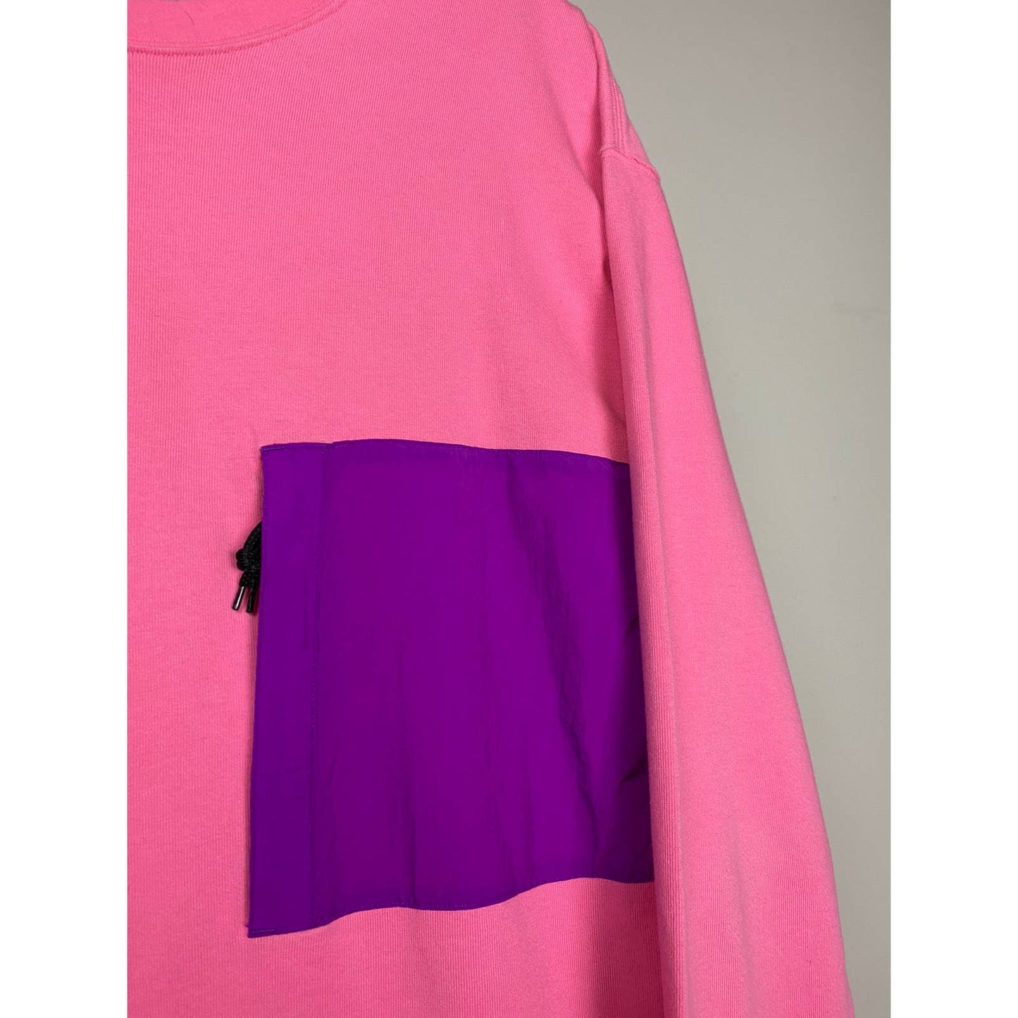 Nike ACG pink cargo sweatshirt nylon pocket