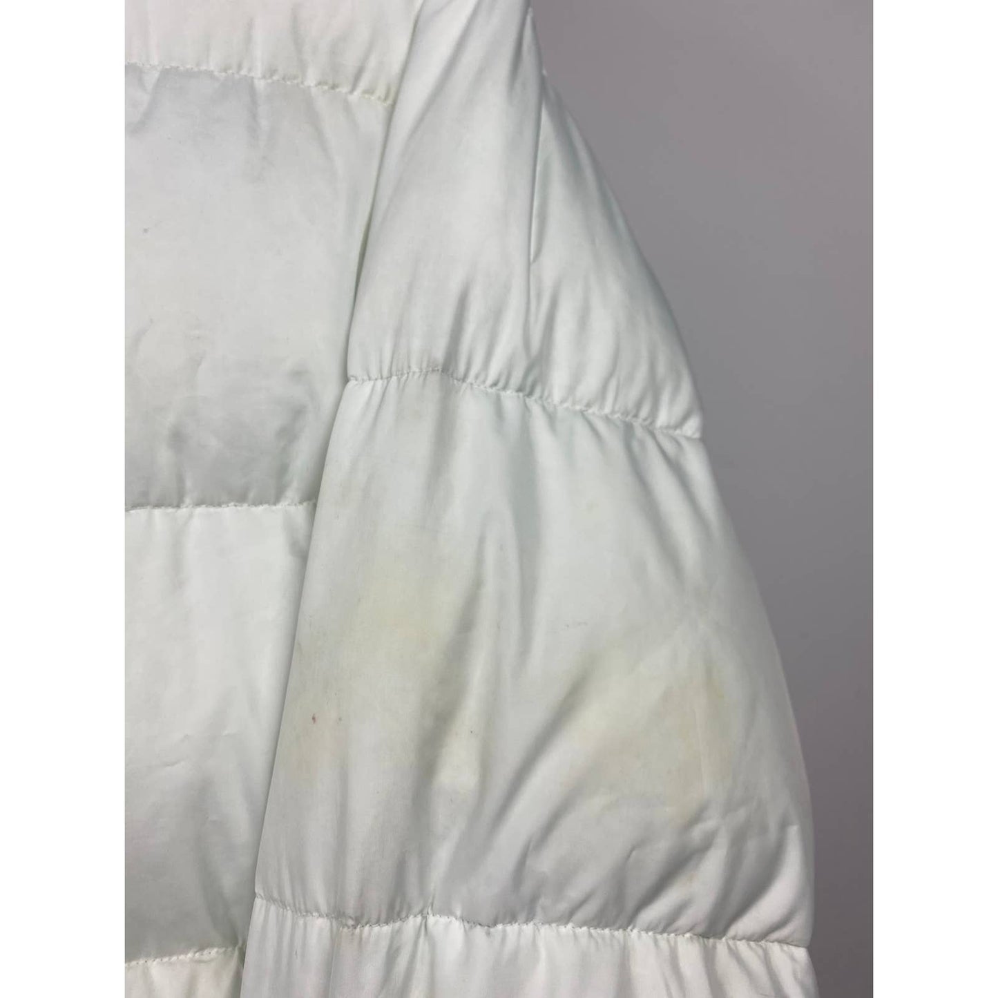 Nike vintage white puffer jacket 2000s