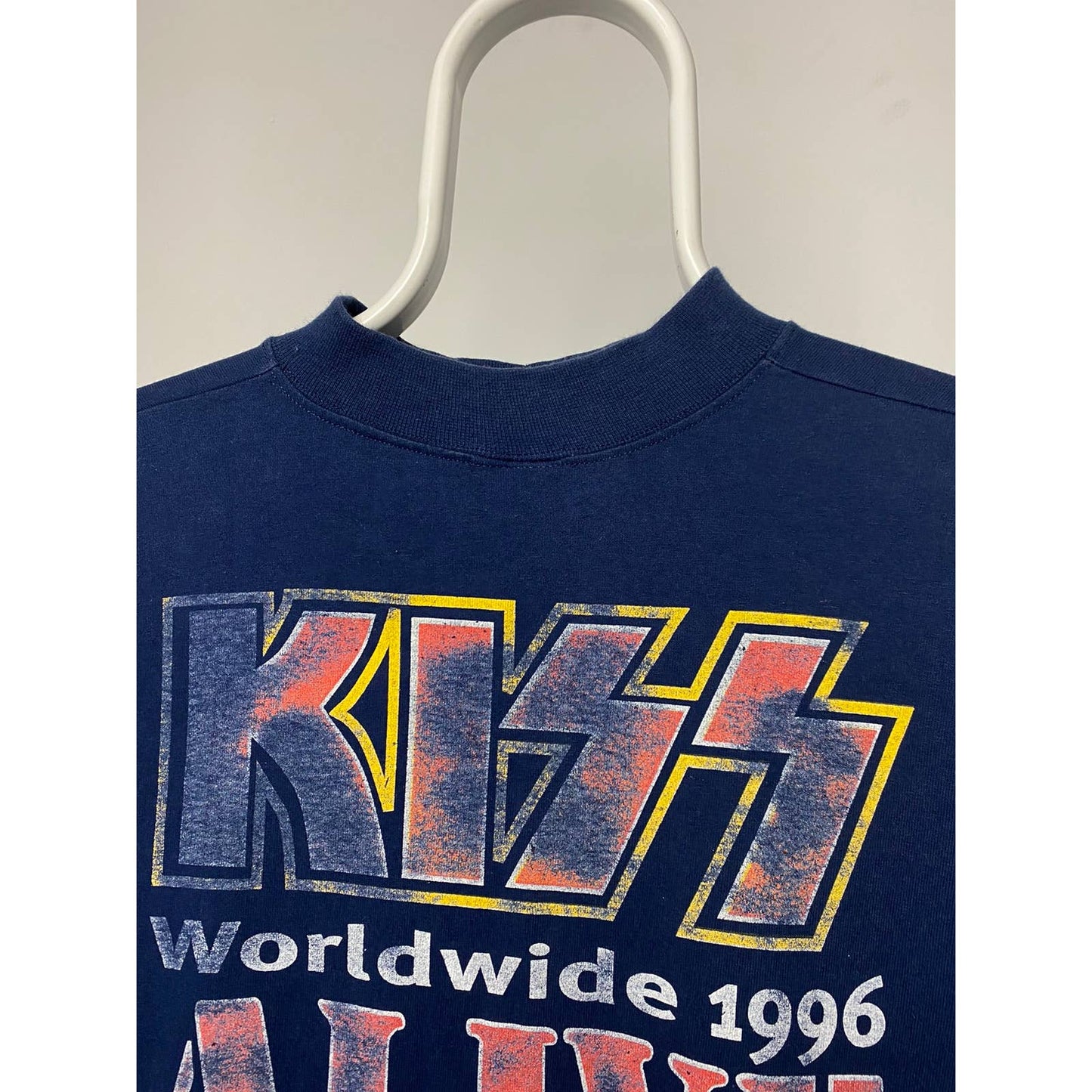 Kiss Alive 2 1996 vintage navy sweatshirt tour