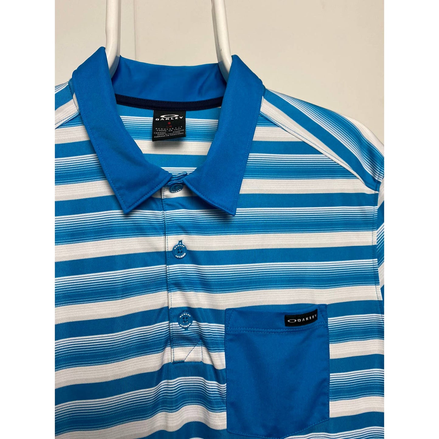 Oakley vintage Polo T-Shirt blue 2000s