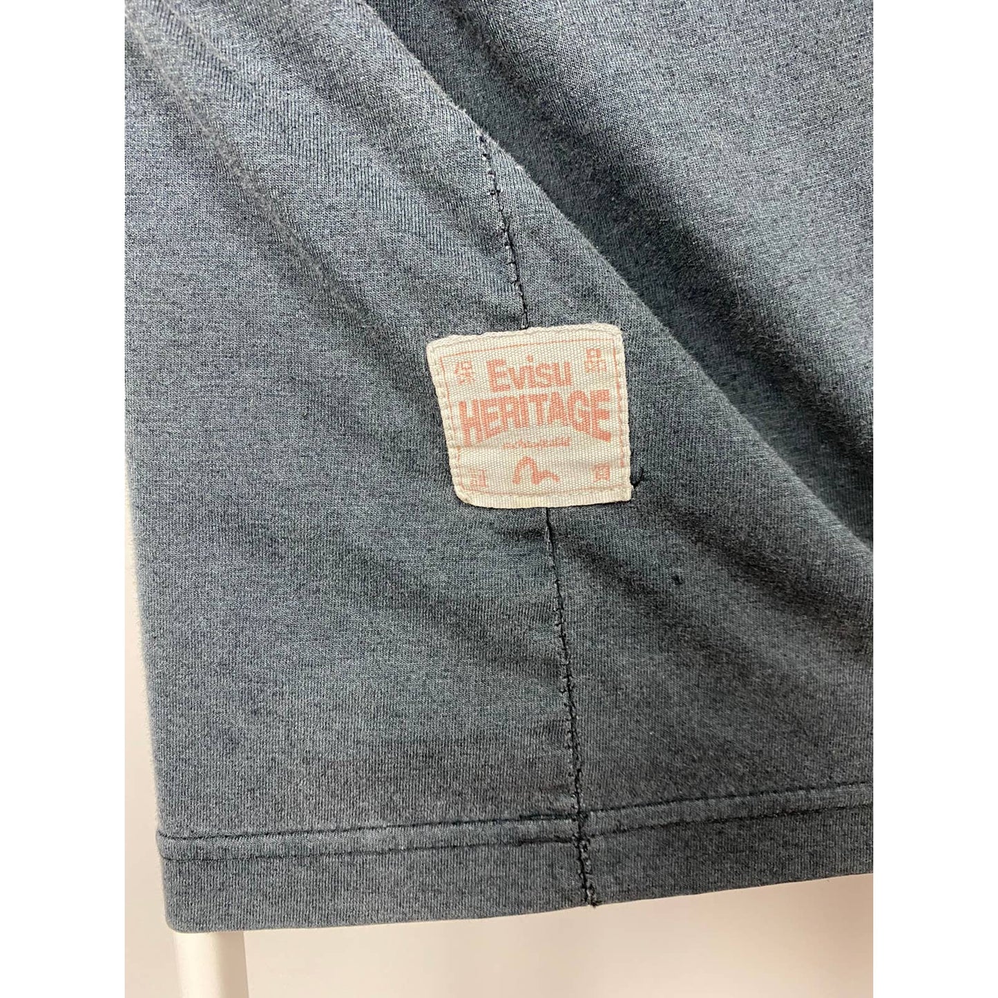 Evisu Japan vintage big seagulls logo T-shirt