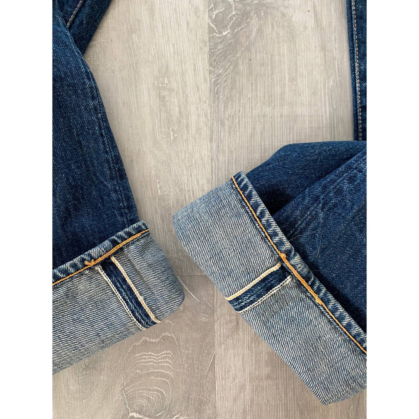 Evisu vintage daicock jeans black big logo selvedge denim