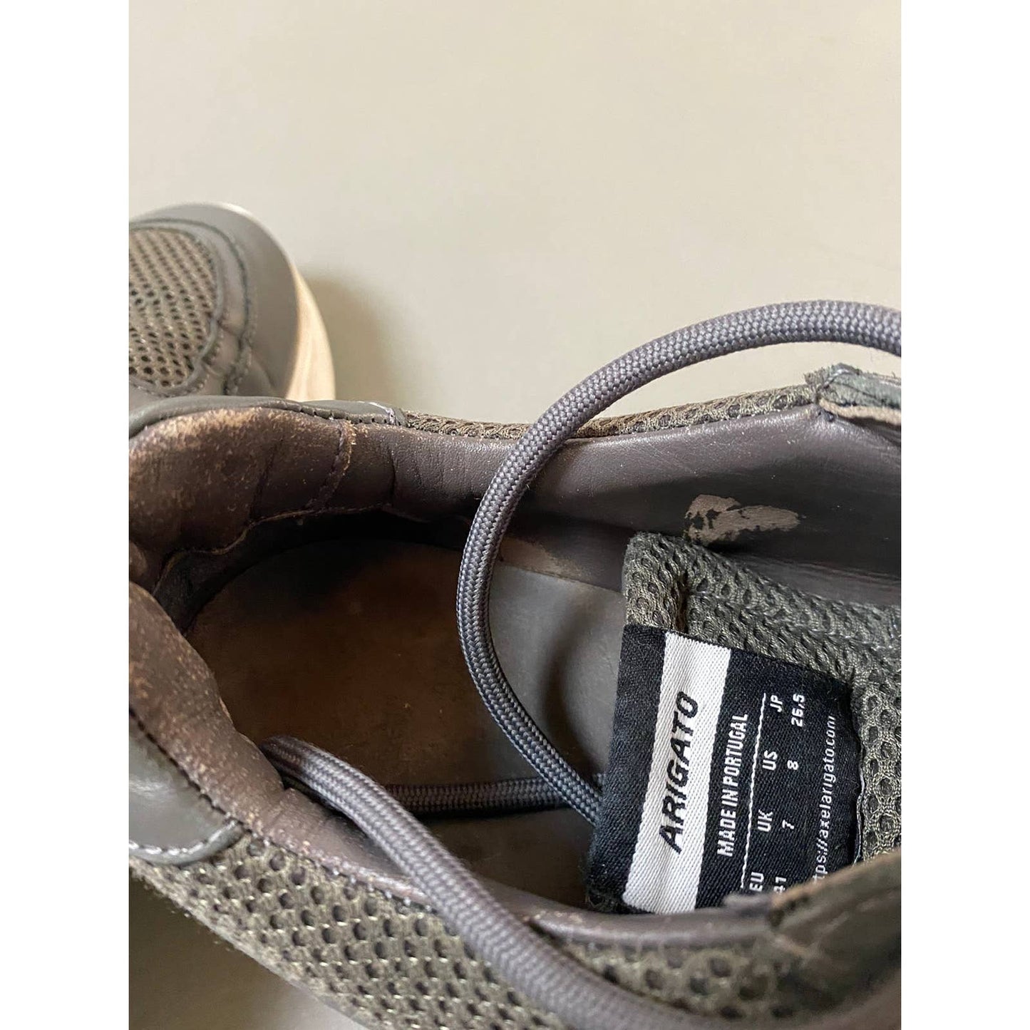 Axel Arigato Genesis Sneaker grey runner