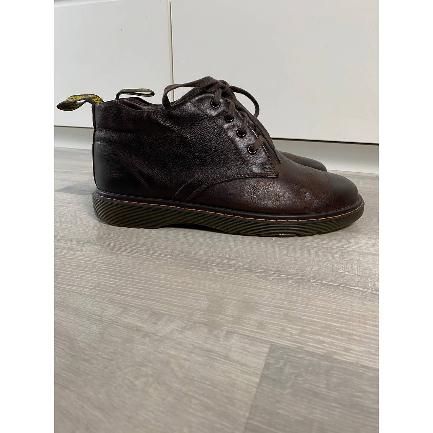 Dr. Martens barnie brown leather shoes casual vintage