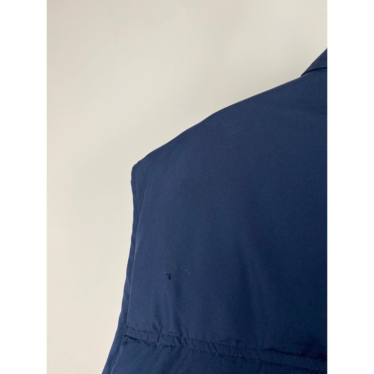 Nike vintage navy puffer vest small swoosh 2000s
