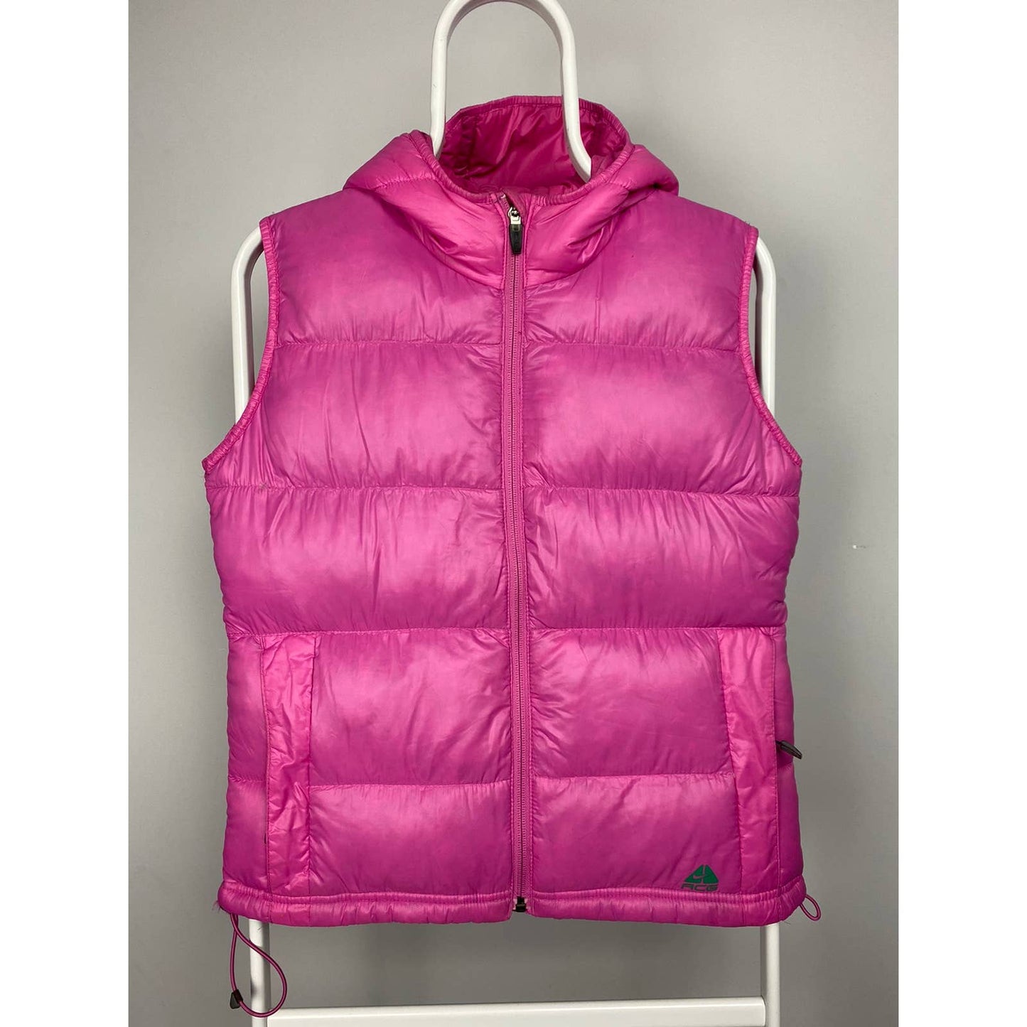 Nike ACG vintage Pink puffer vest duck down 550