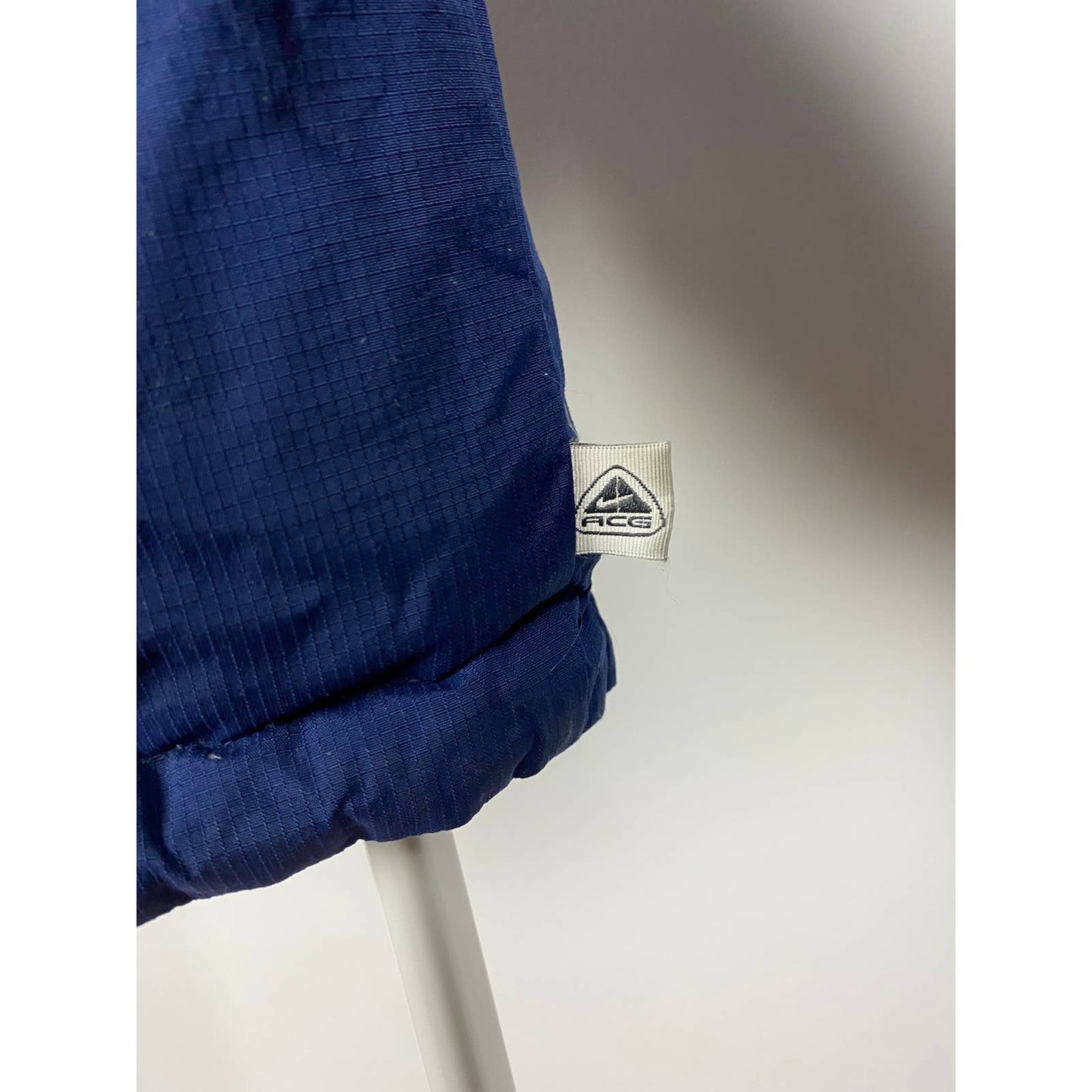Nike ACG vintage navy reversible puffer jacket