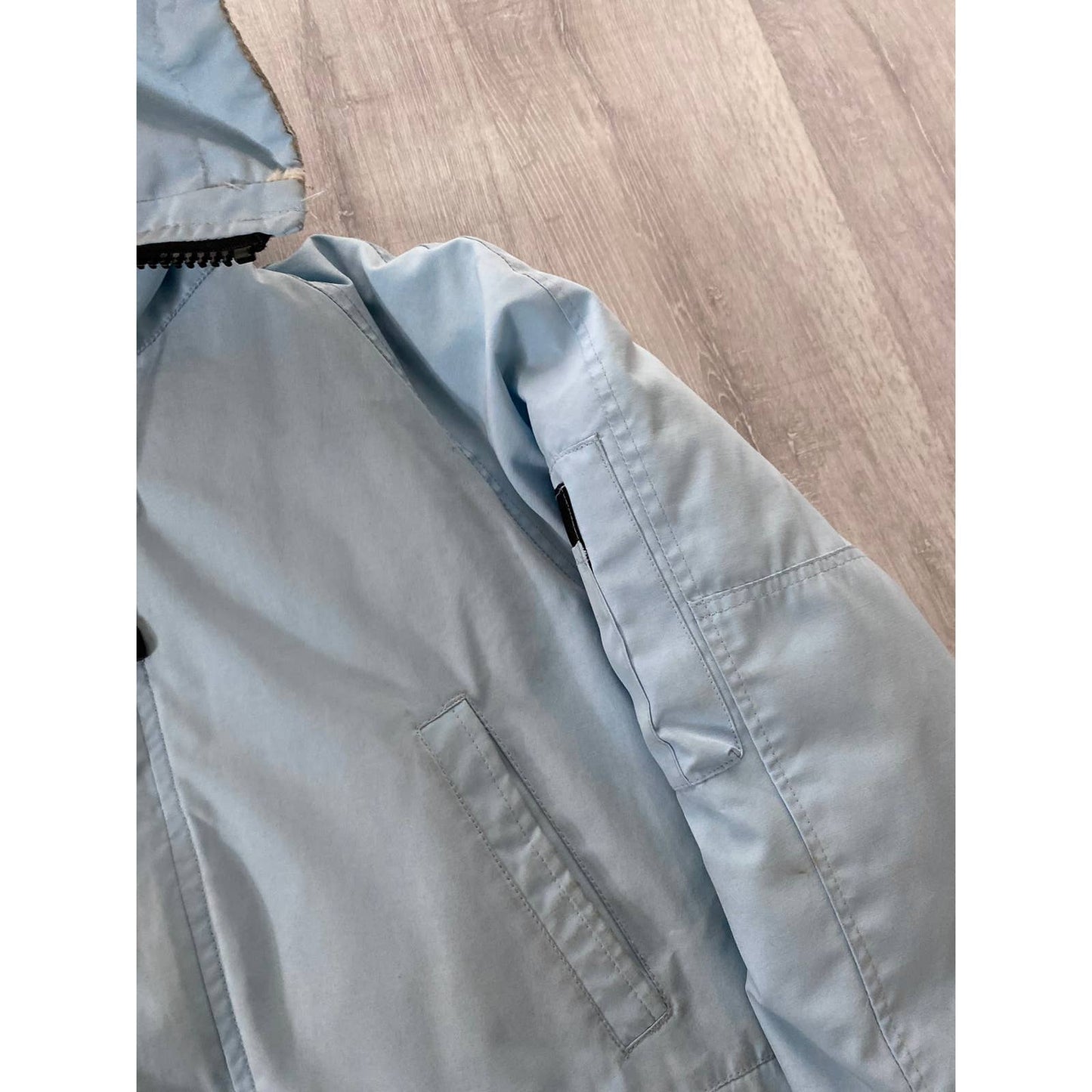 Canada Goose Chilliwack bomber jacket vintage baby blue