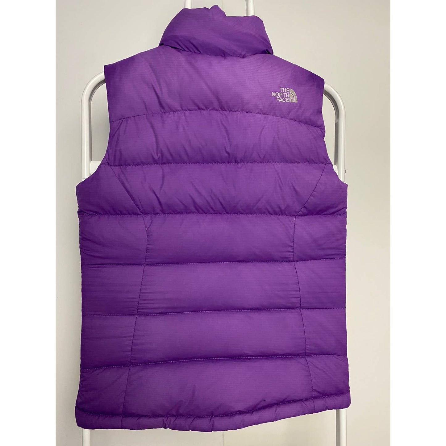 The North Face vintage Purple puffer vest 700 nuptse