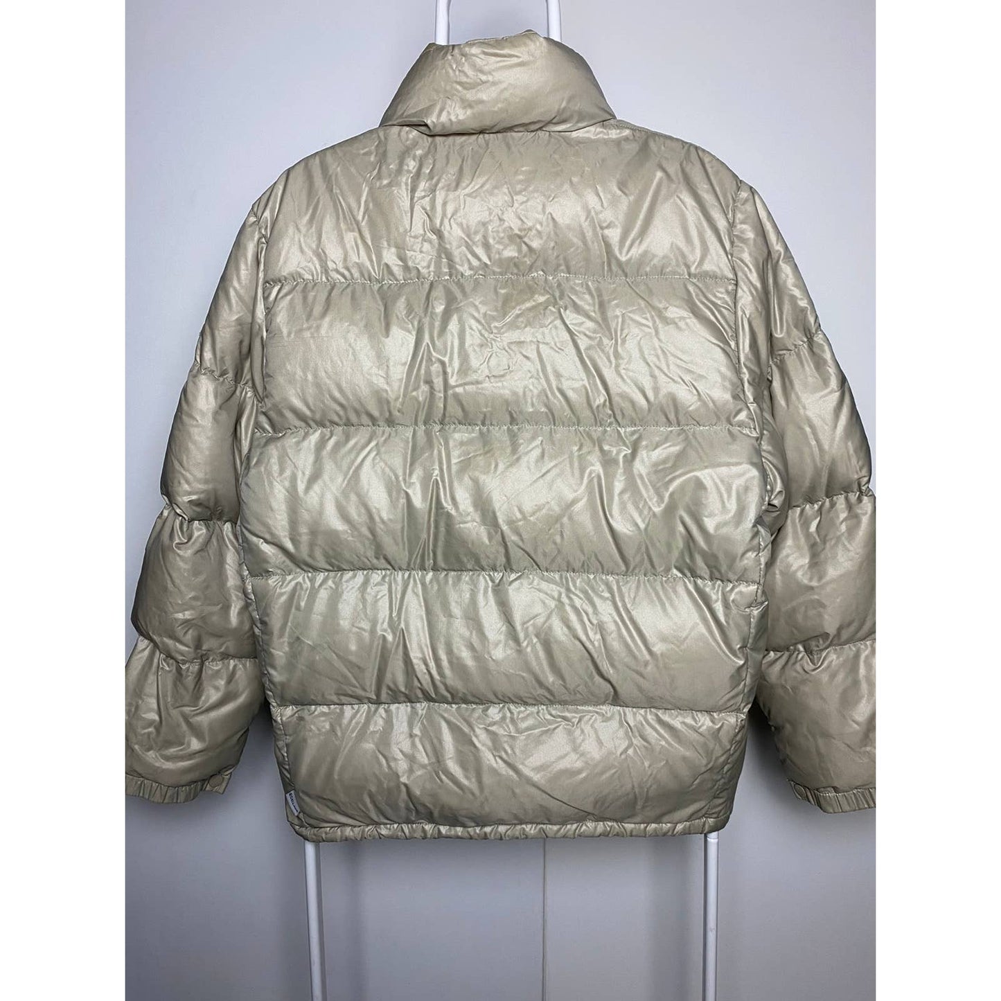 90s Moncler vintage beige puffer jacket Grenoble