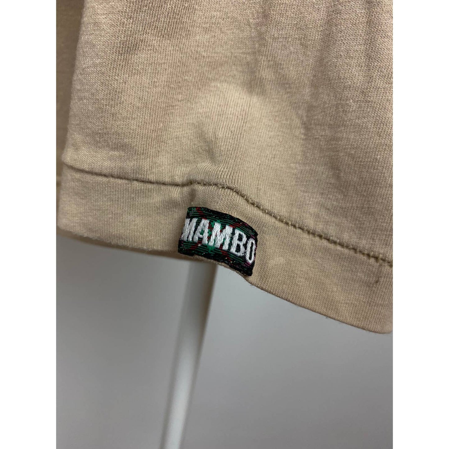 Mambo Australia vintage beige long sleeve T-shirt big logo