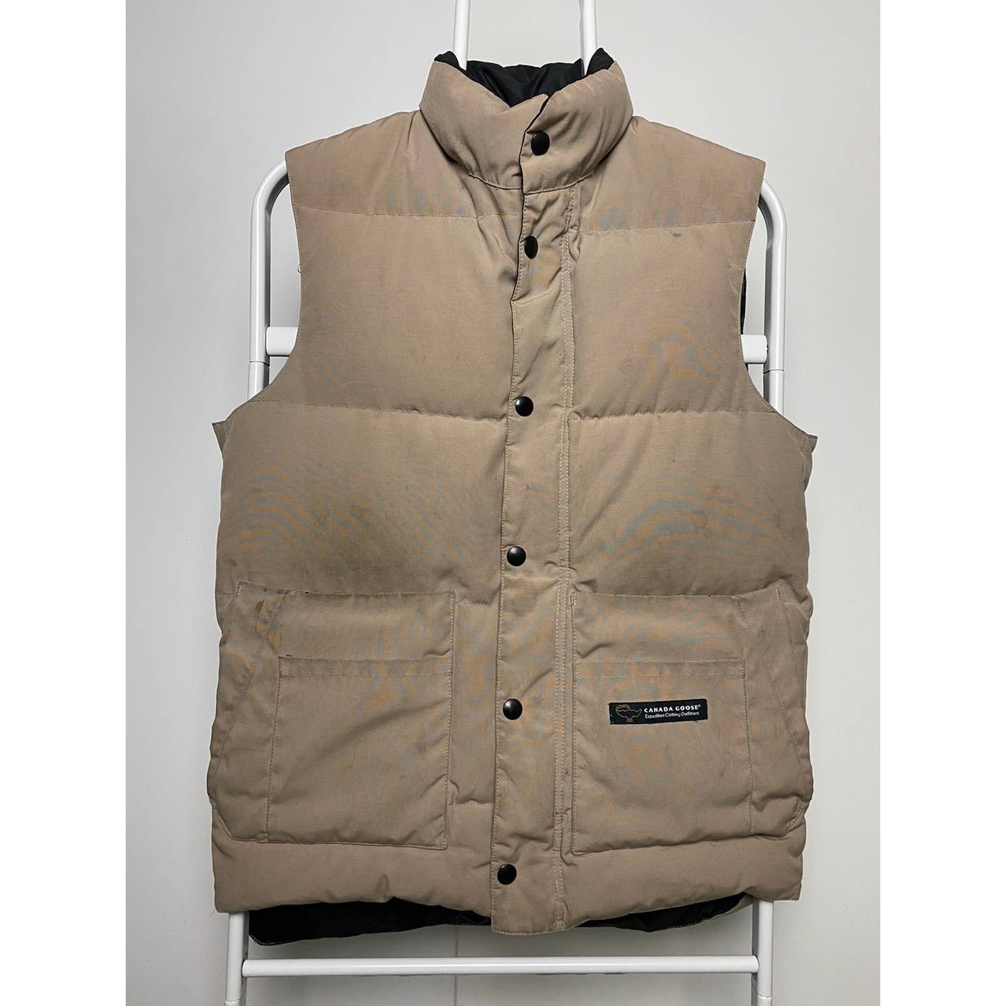 Canada Goose vintage beige puffer vest