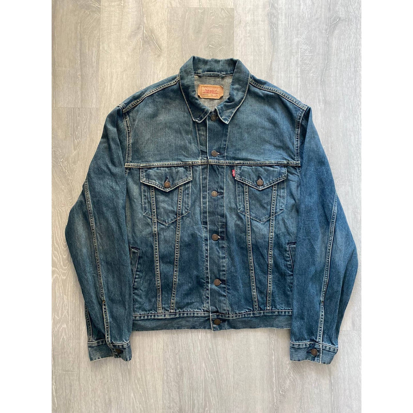 Levis vintage navy denim jacket