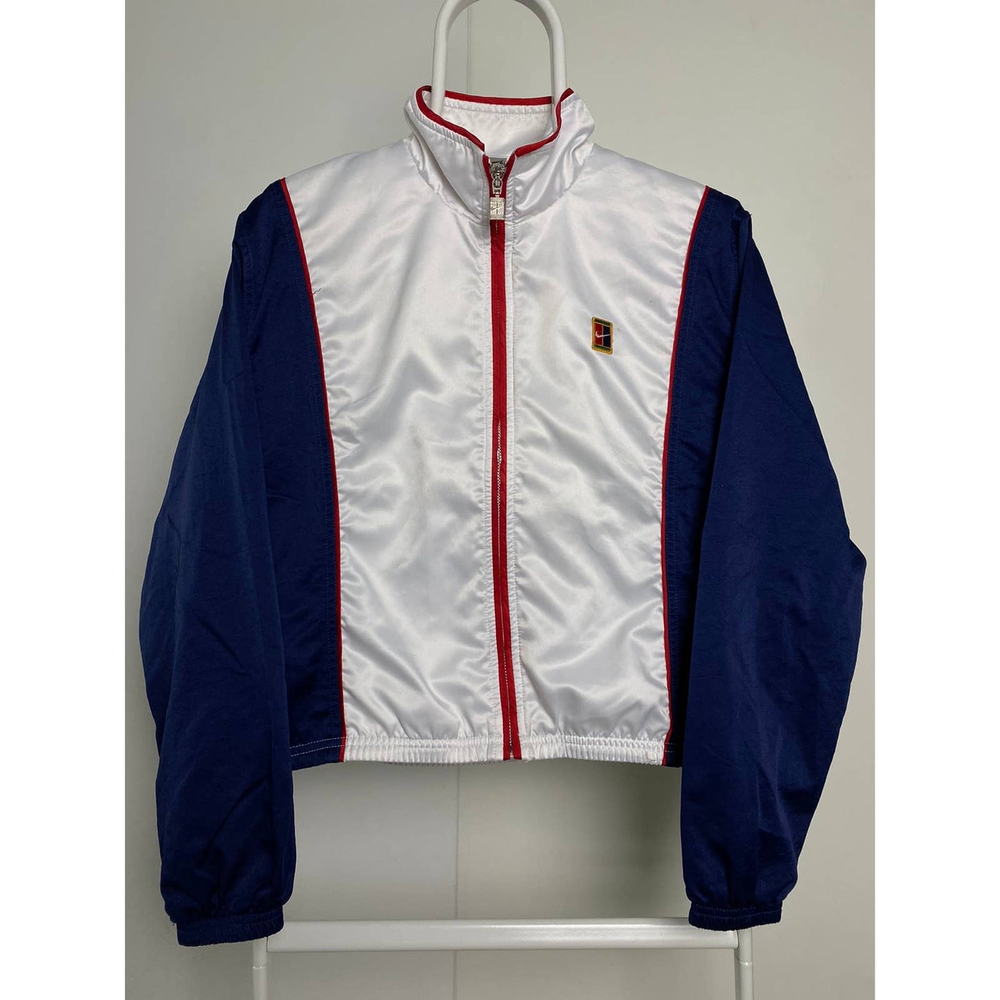 90s Nike Court vintage white track jacket windbreaker