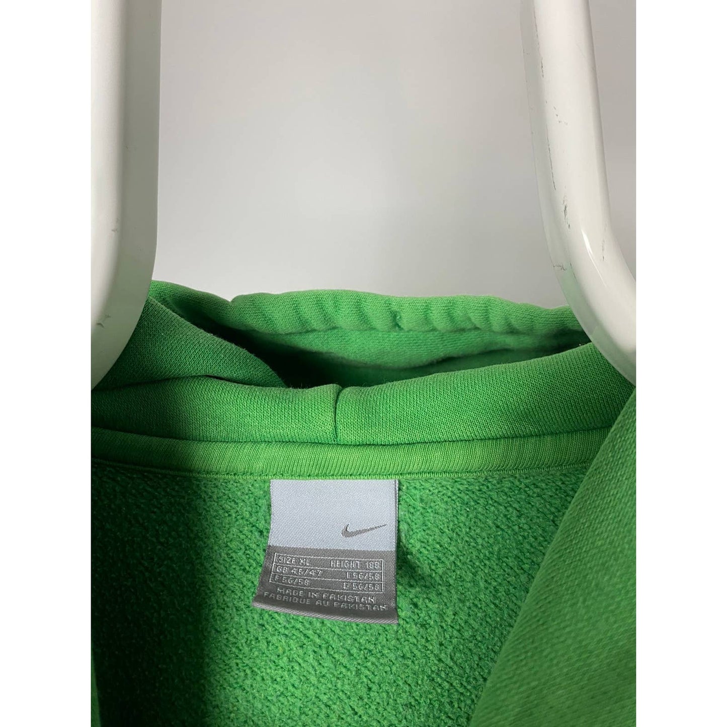 Nike vintage green hoodie small swoosh basic sweatshirt