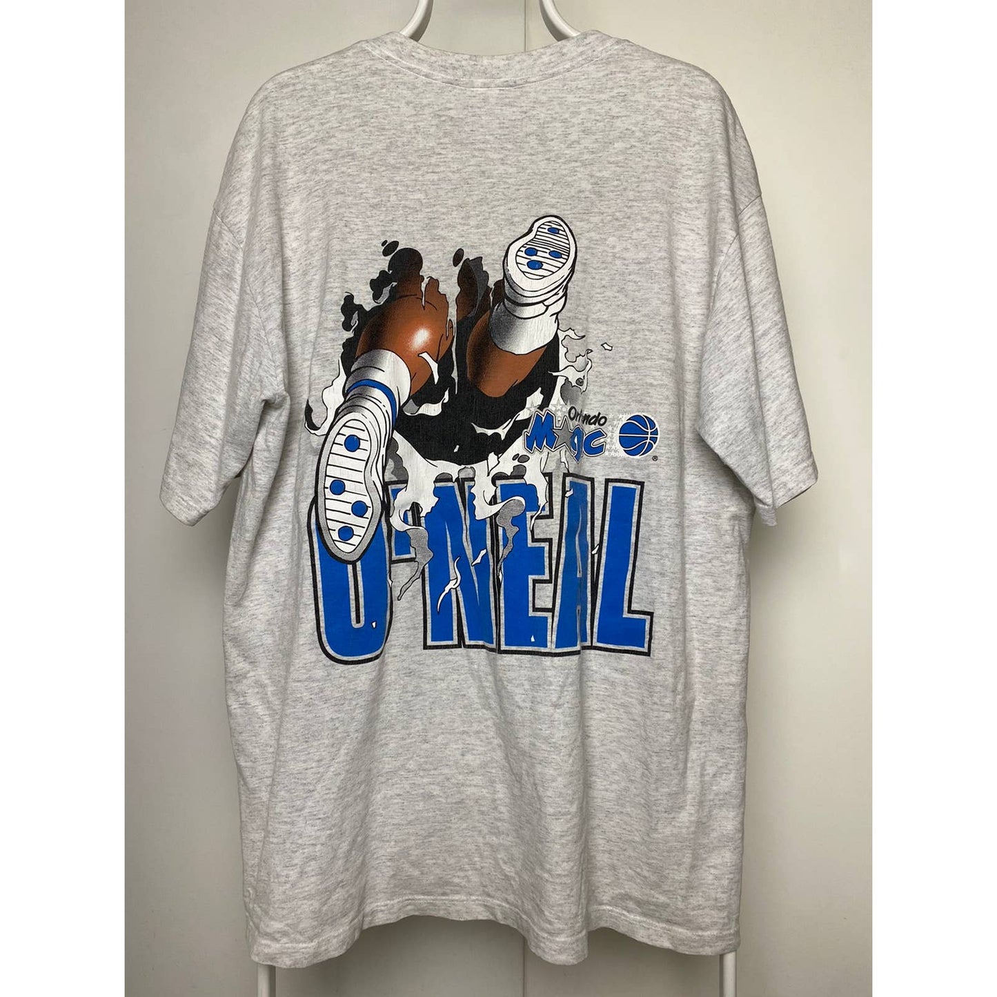 Shaquille O Neal vintage Graphic T-Shirt Nutmeg Made in USA