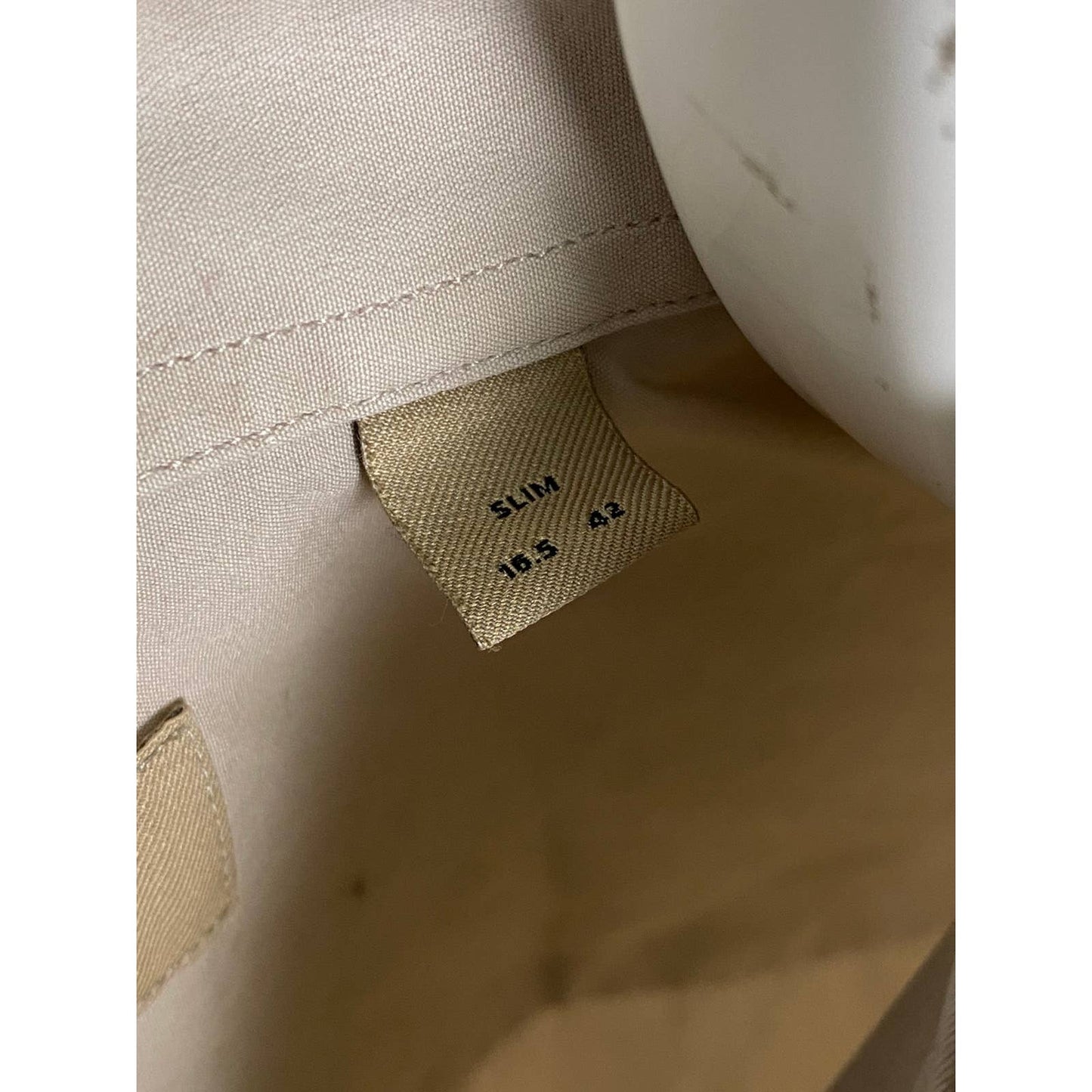 Burberry beige plain shirt