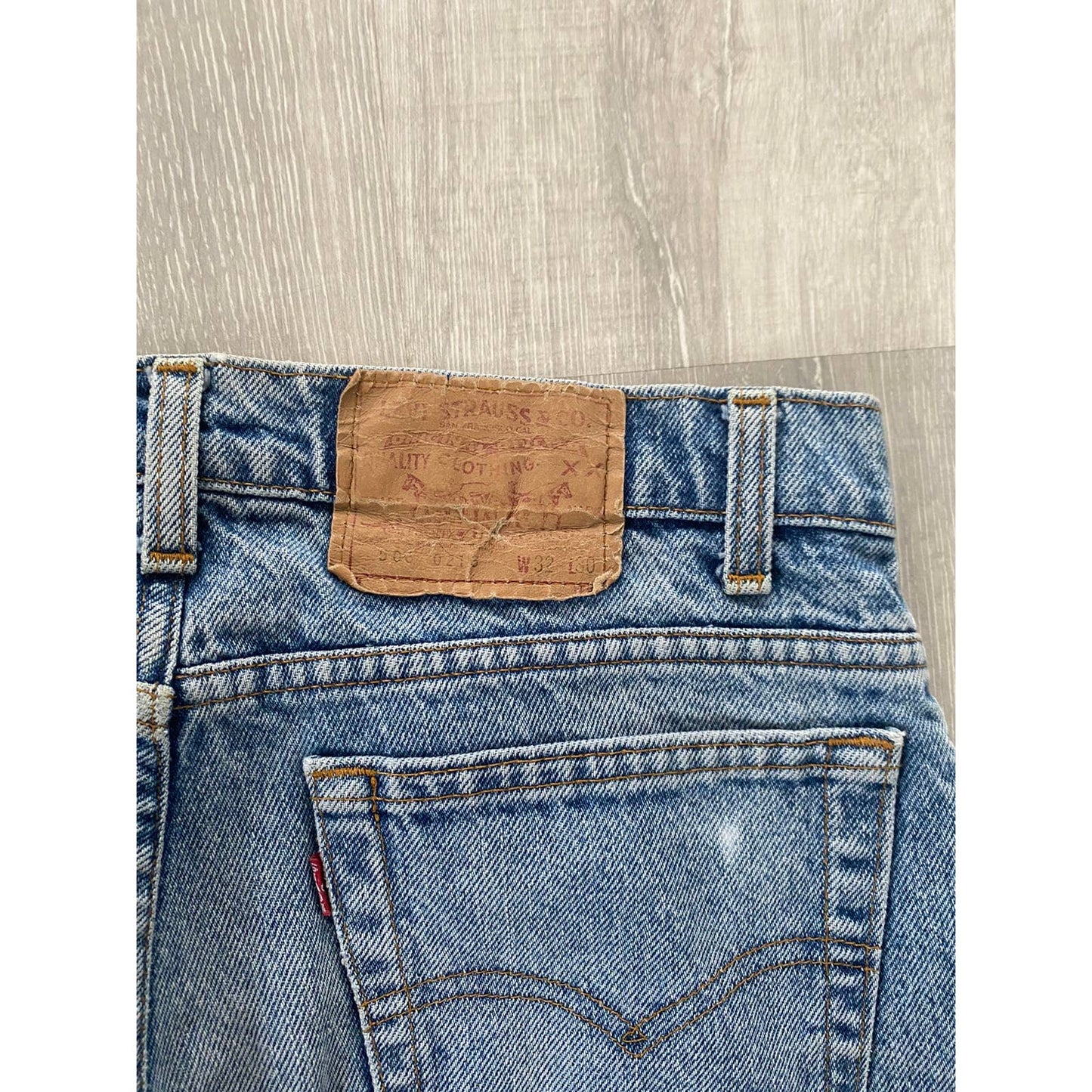 90s Levi’s 506 vintage blue jeans denim pants made in USA