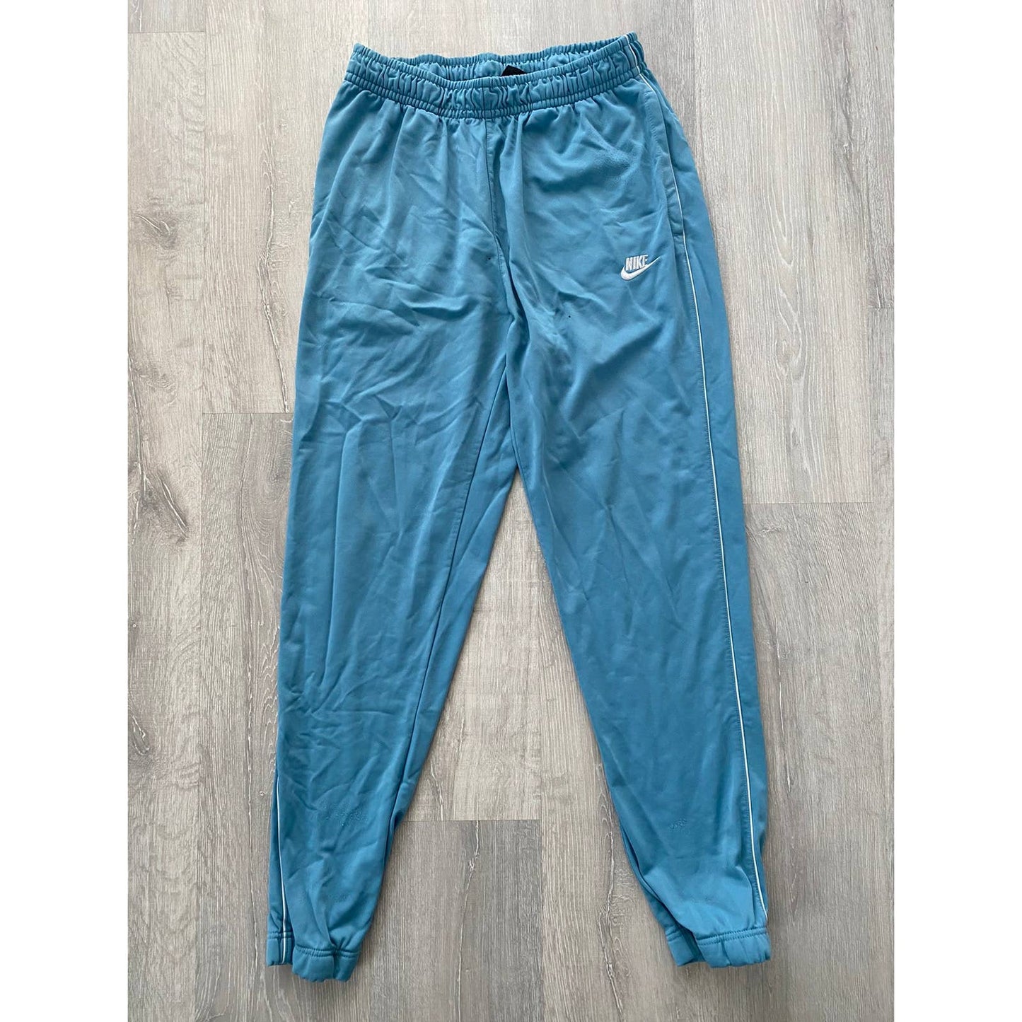 Nike vintage blue sweat pants baby blue small swoosh