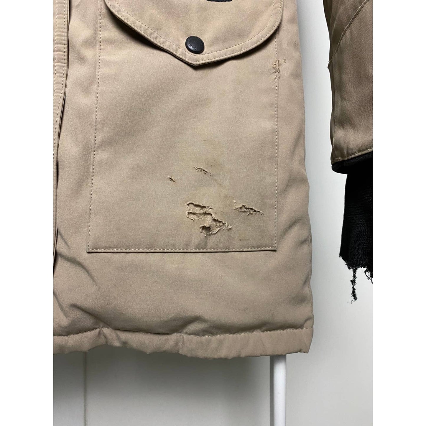 Canada Goose trillium parka jacket beige puffer