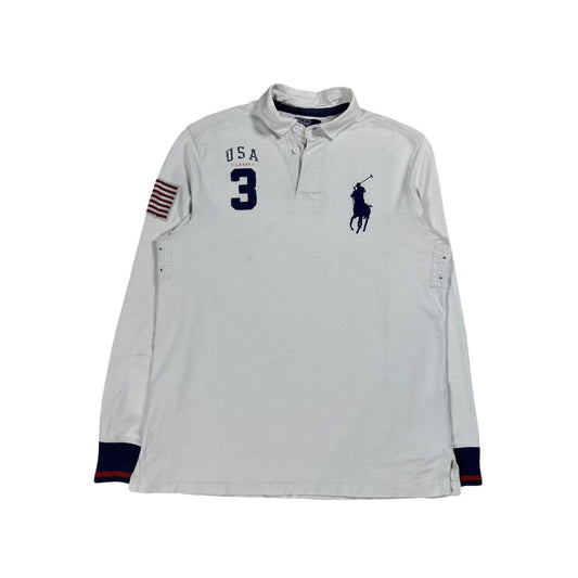 Chief Keef Polo Ralph Lauren England longsleeve white