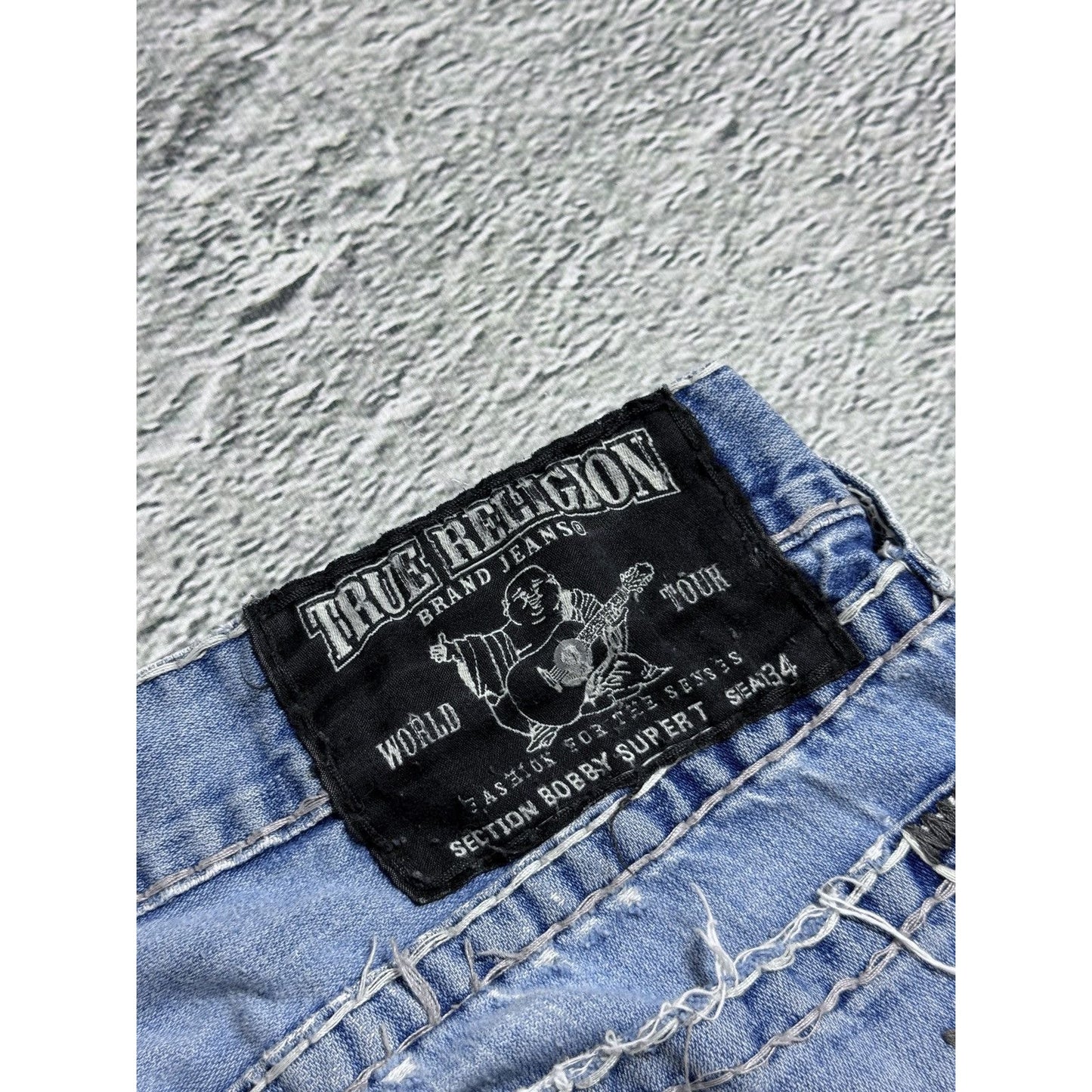 True Religion jeans vintage Bobby denim pants straight