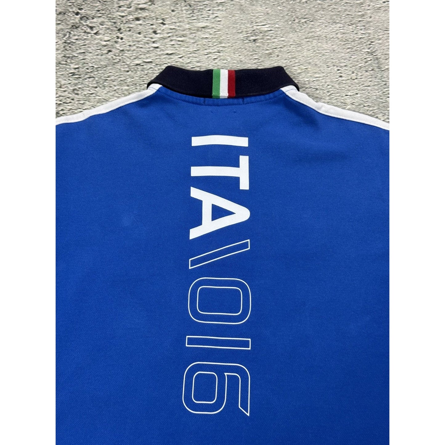Chief Keef Polo Ralph Lauren Italia vintage blue polo shirt