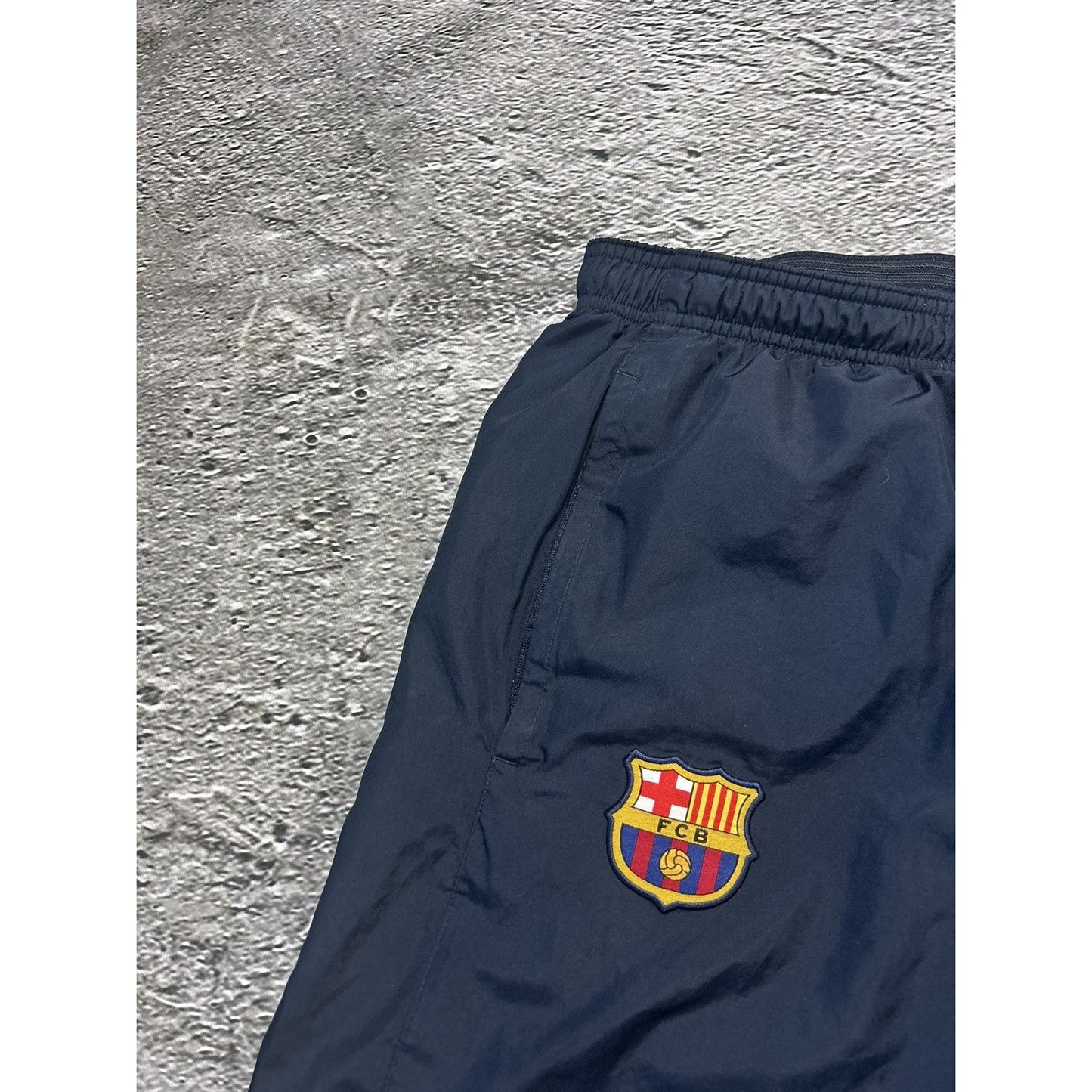 FC Barcelona Nike vintage navy track pants small swoosh